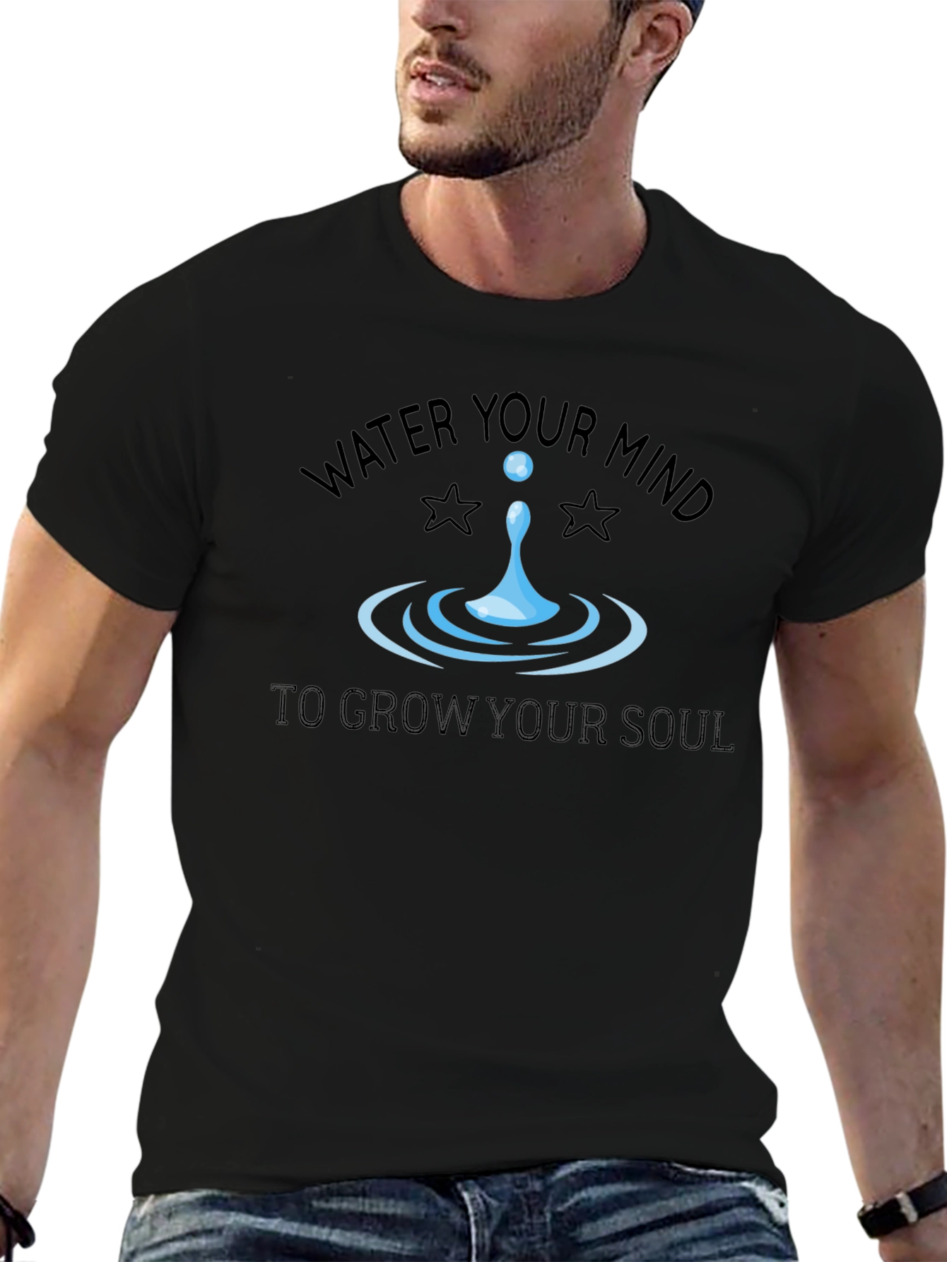 Water Your Mind Graphic T-Shirt