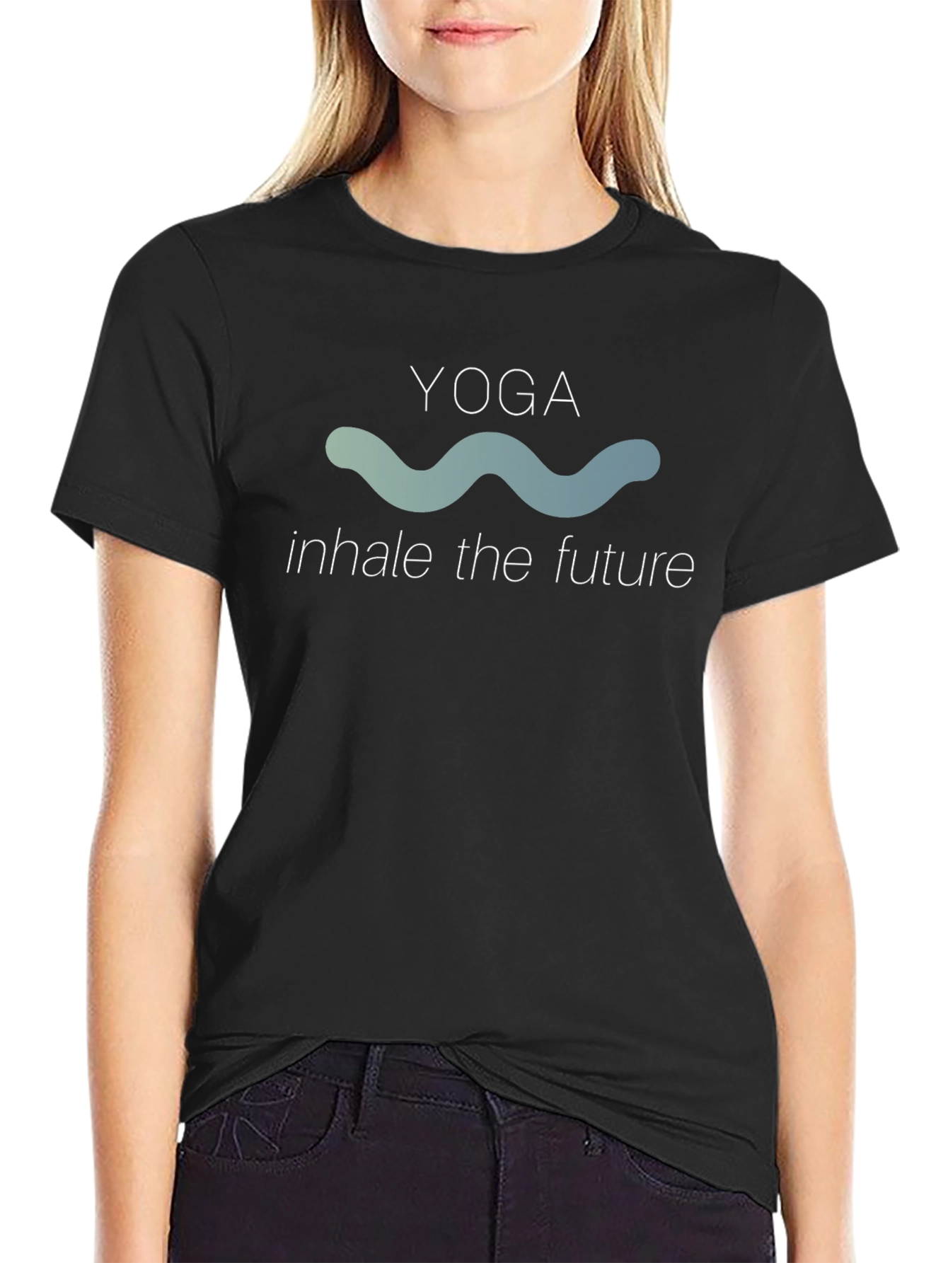 Yoga Inhale The Future Graphic Tee