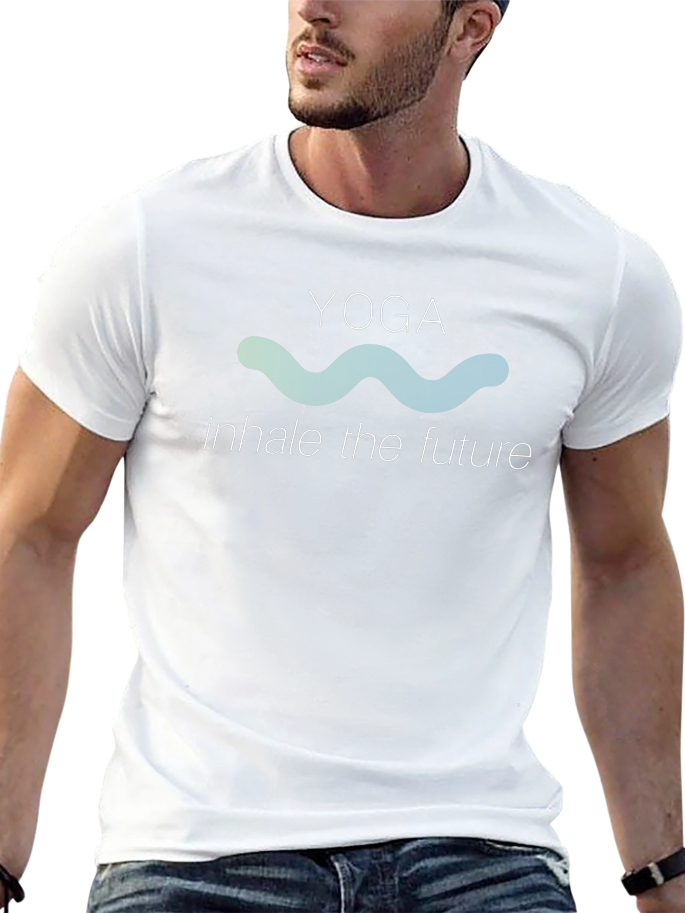 Yoga Inhale The Future Graphic Tee