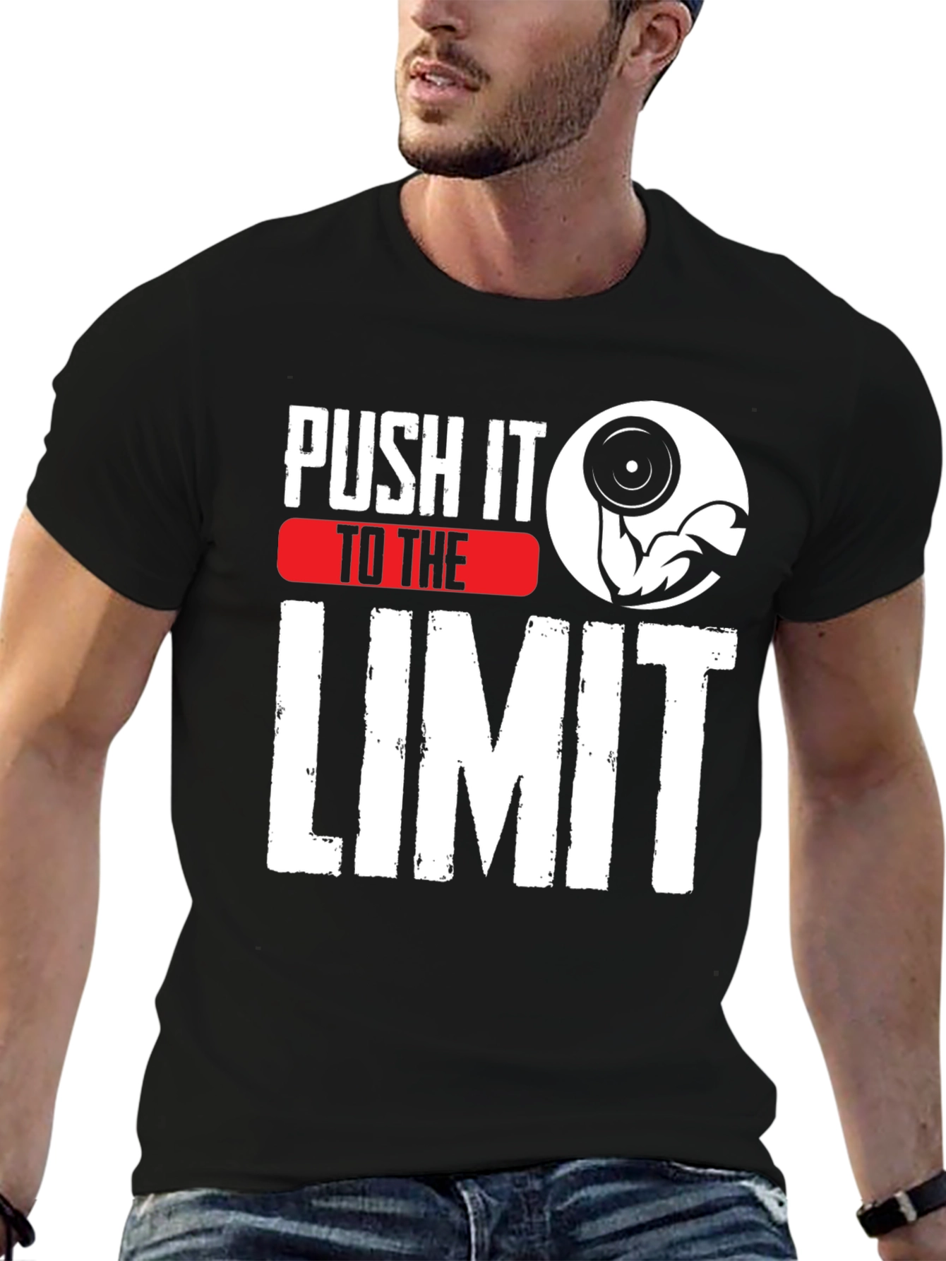 Push It To The Limit Workout T-Shirt