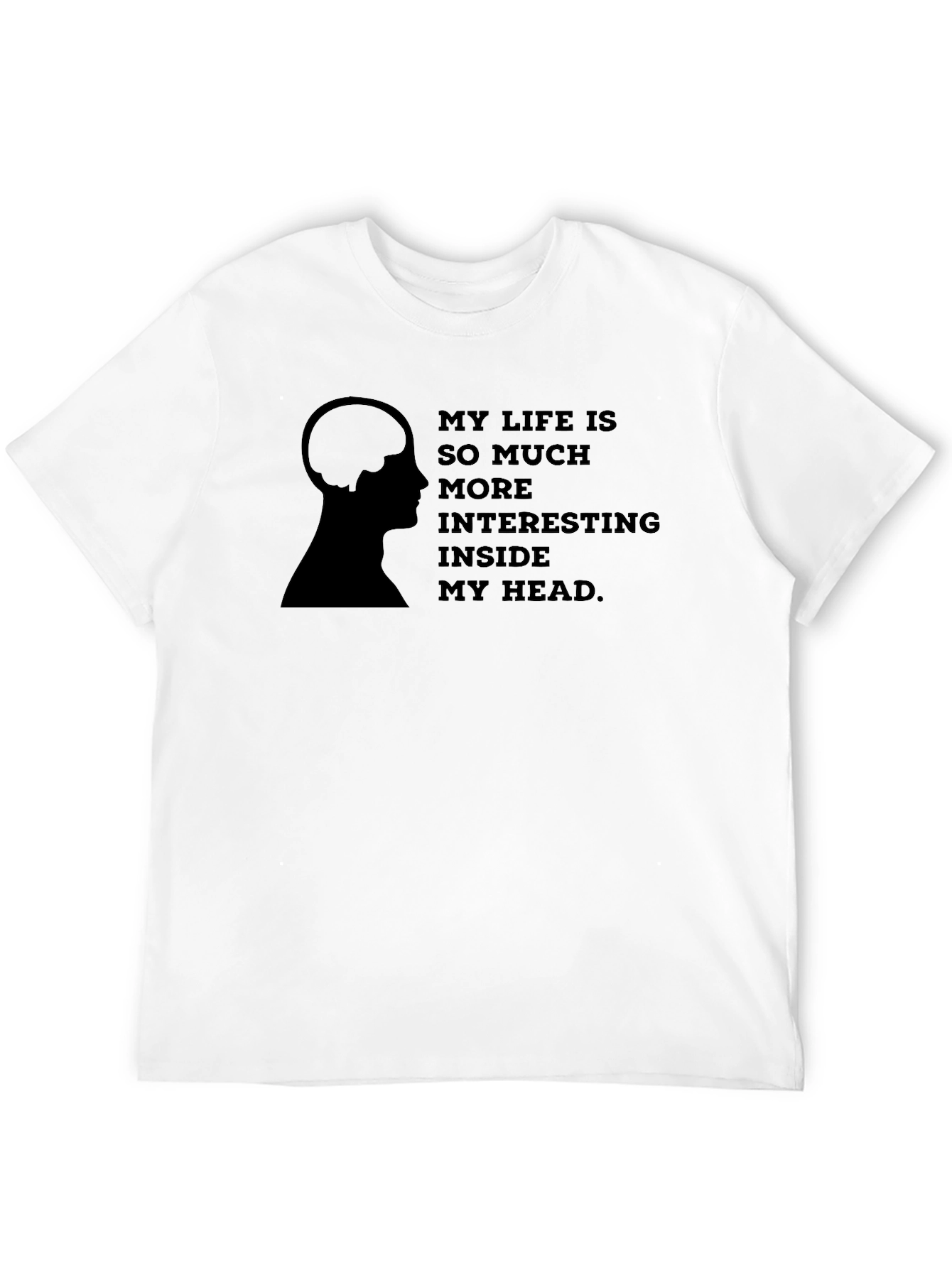 Interesting Thoughts T-Shirt - Black