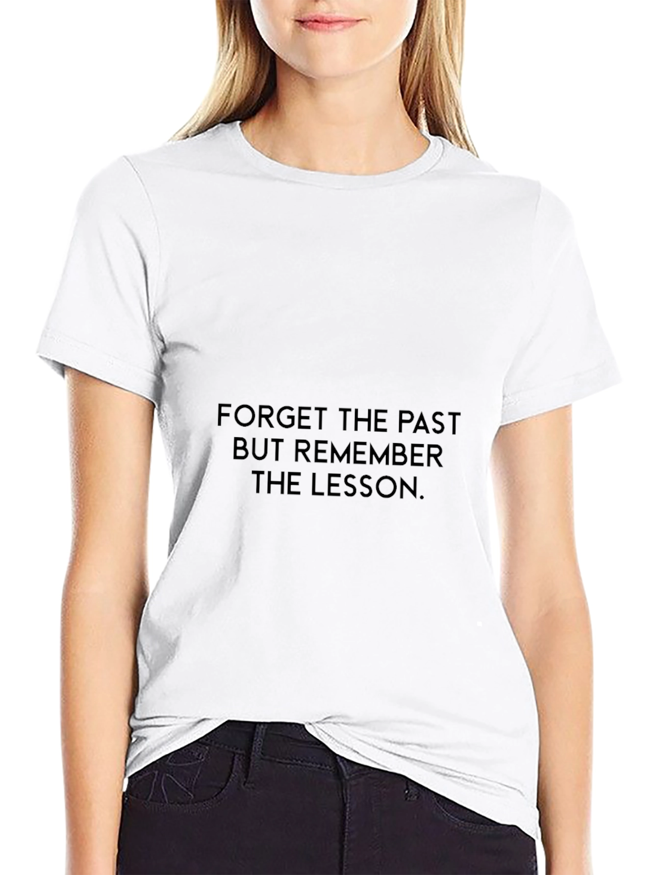 Motivational Tee: Forget the Past Learn