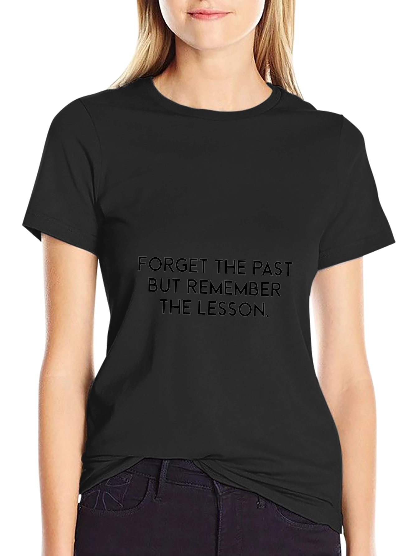 Motivational Tee: Forget the Past Learn