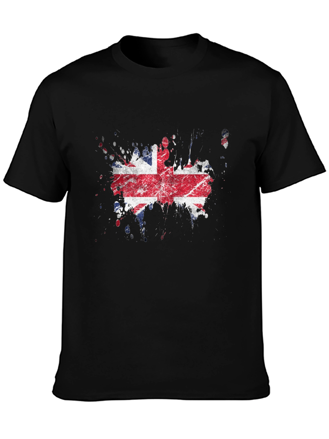 Union Jack Splatter Graphic Tee - UK Pride