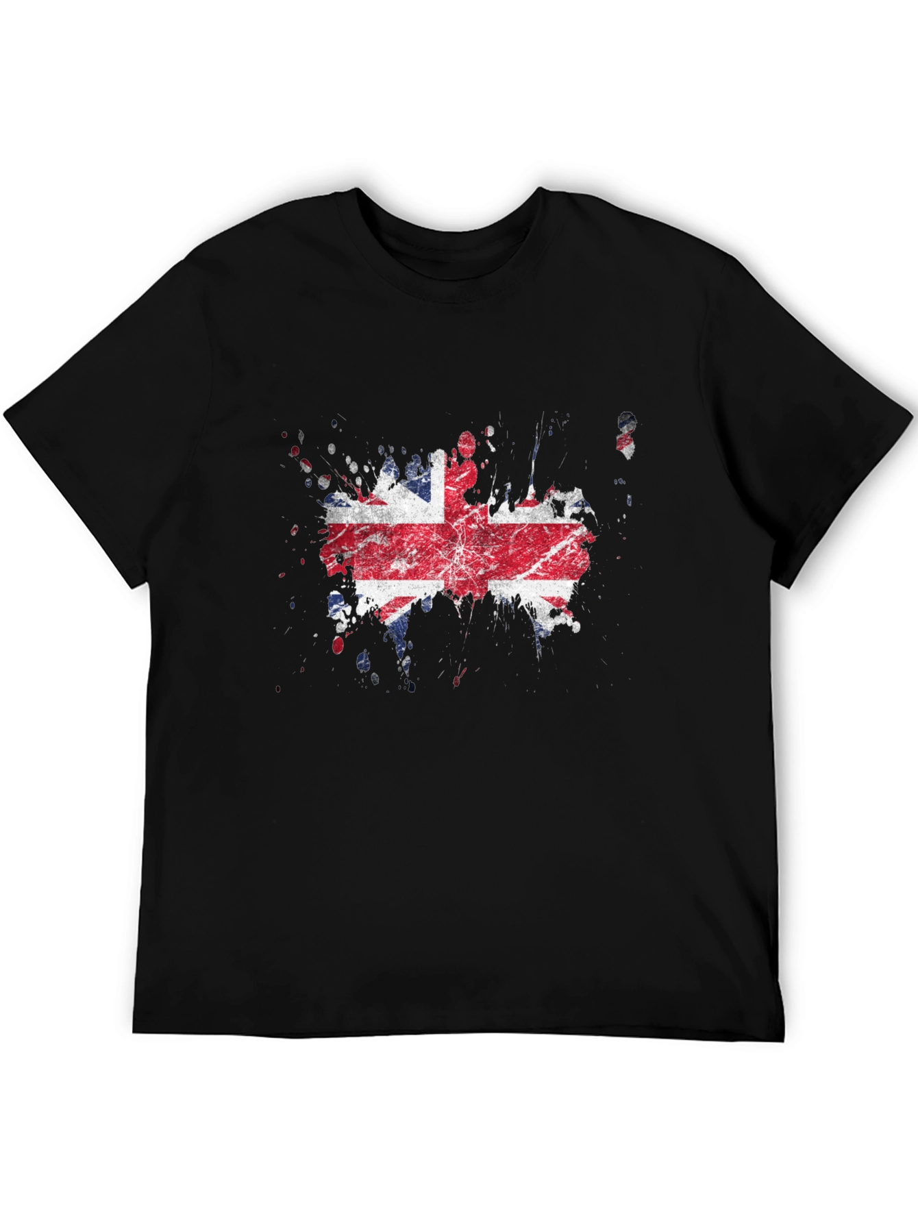 Union Jack Splatter Graphic Tee - UK Pride