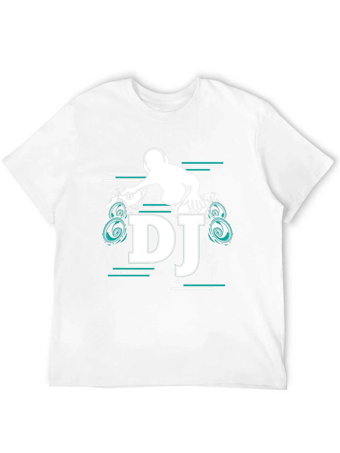 DJ Graphic Tee - Turntable Music Lover T-Shirt