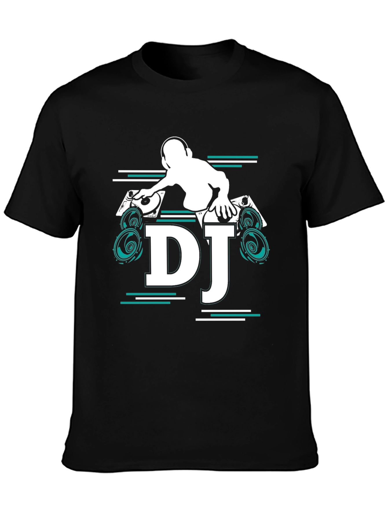 DJ Graphic Tee - Turntable Music Lover T-Shirt