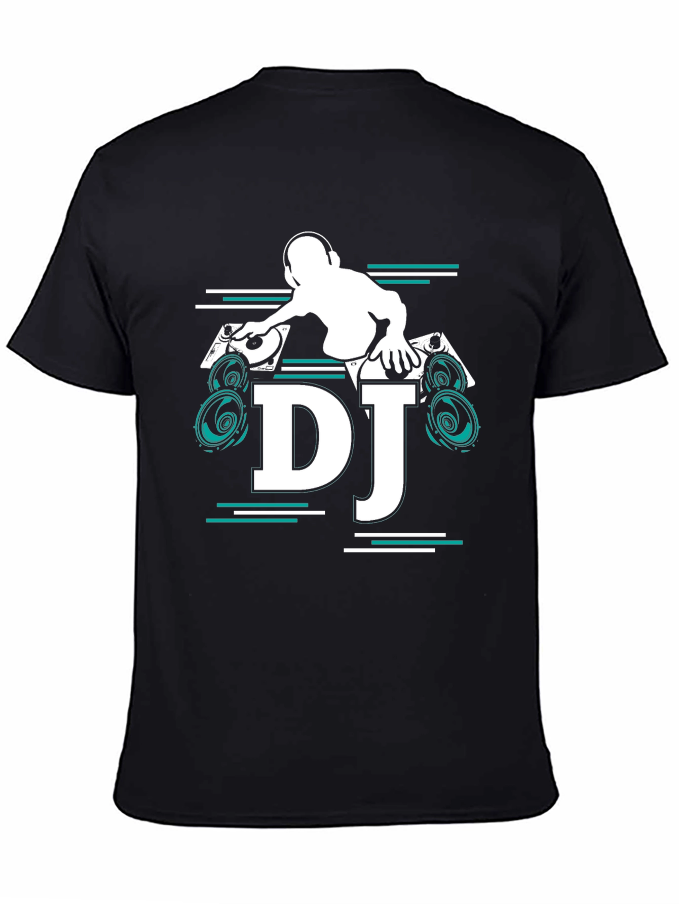 DJ Graphic Tee - Turntable Music Lover T-Shirt