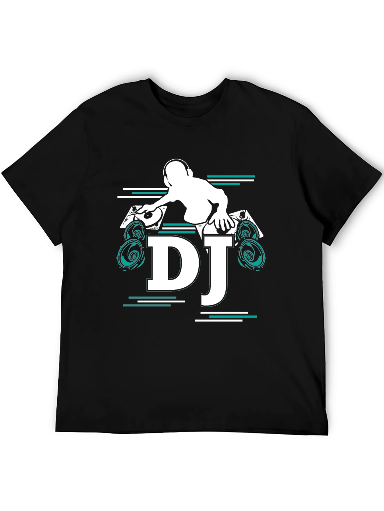 DJ Graphic Tee - Turntable Music Lover T-Shirt
