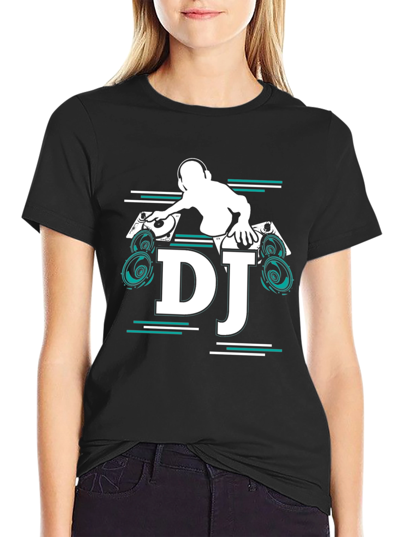DJ Graphic Tee - Turntable Music Lover T-Shirt