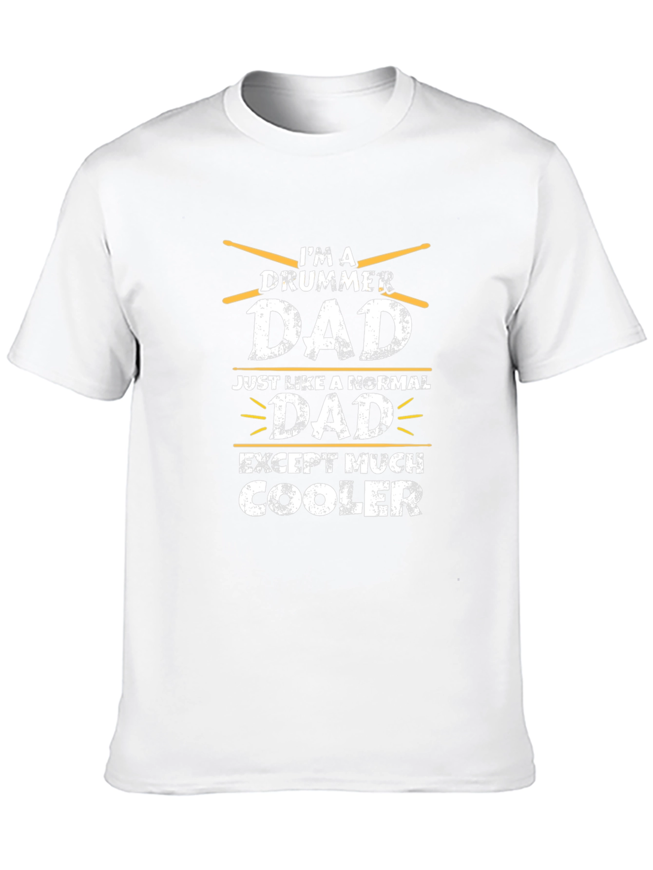 Drummer Dad T-Shirt - Cool Fathers Day Gift