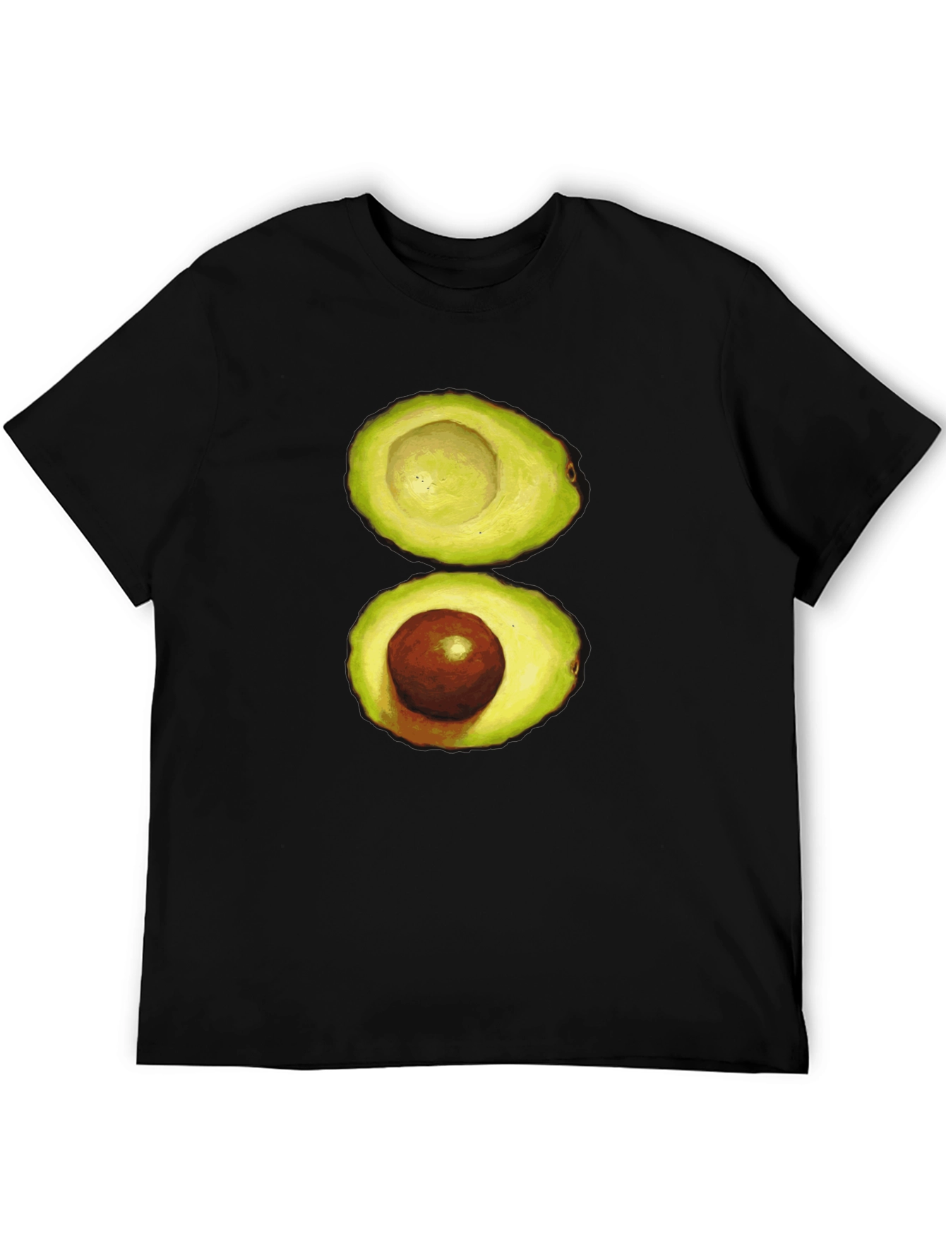 Avocado Graphic Print T-Shirt