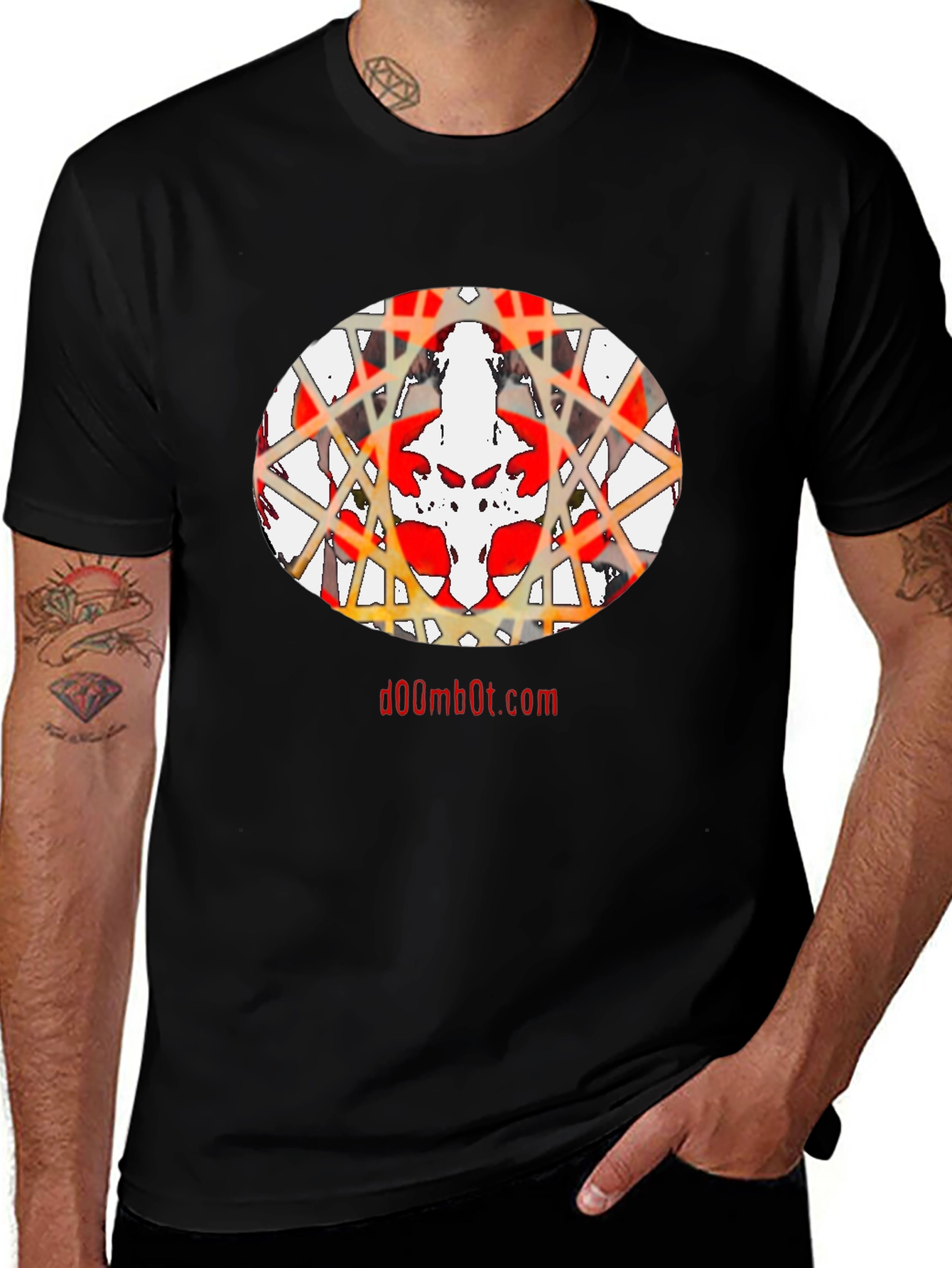 Abstract Graphic Tee - d00mb0t.com