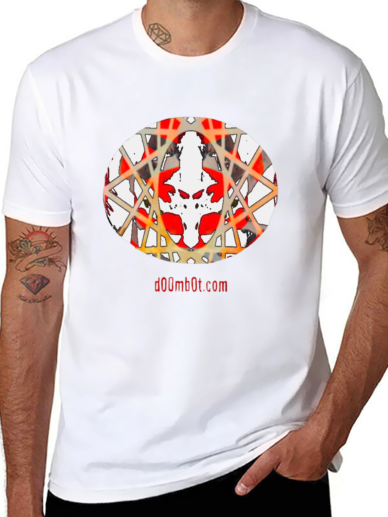 Abstract Graphic Tee - d00mb0t.com