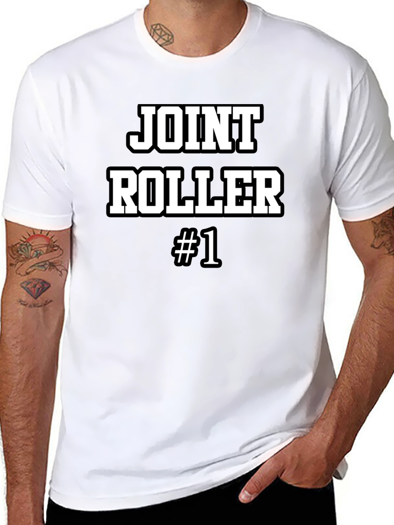 Joint Roller #1 - Funny Graphic T-Shirt