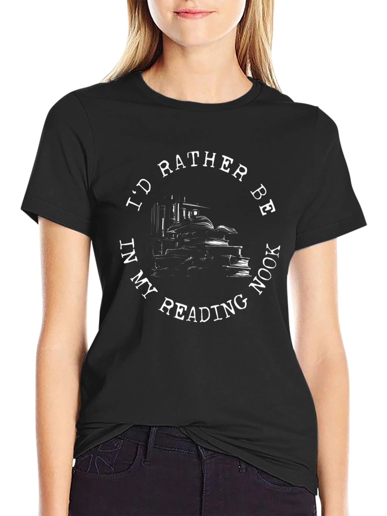 Readers Nook Black T-Shirt