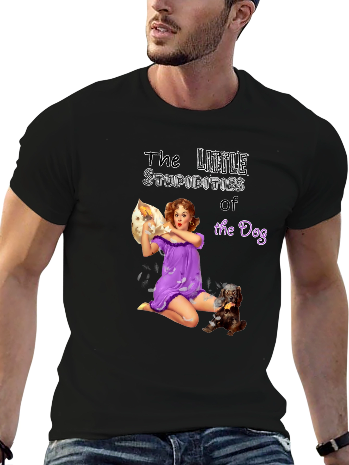 Humorous Little Stupidities of the Dog Graphic Tee