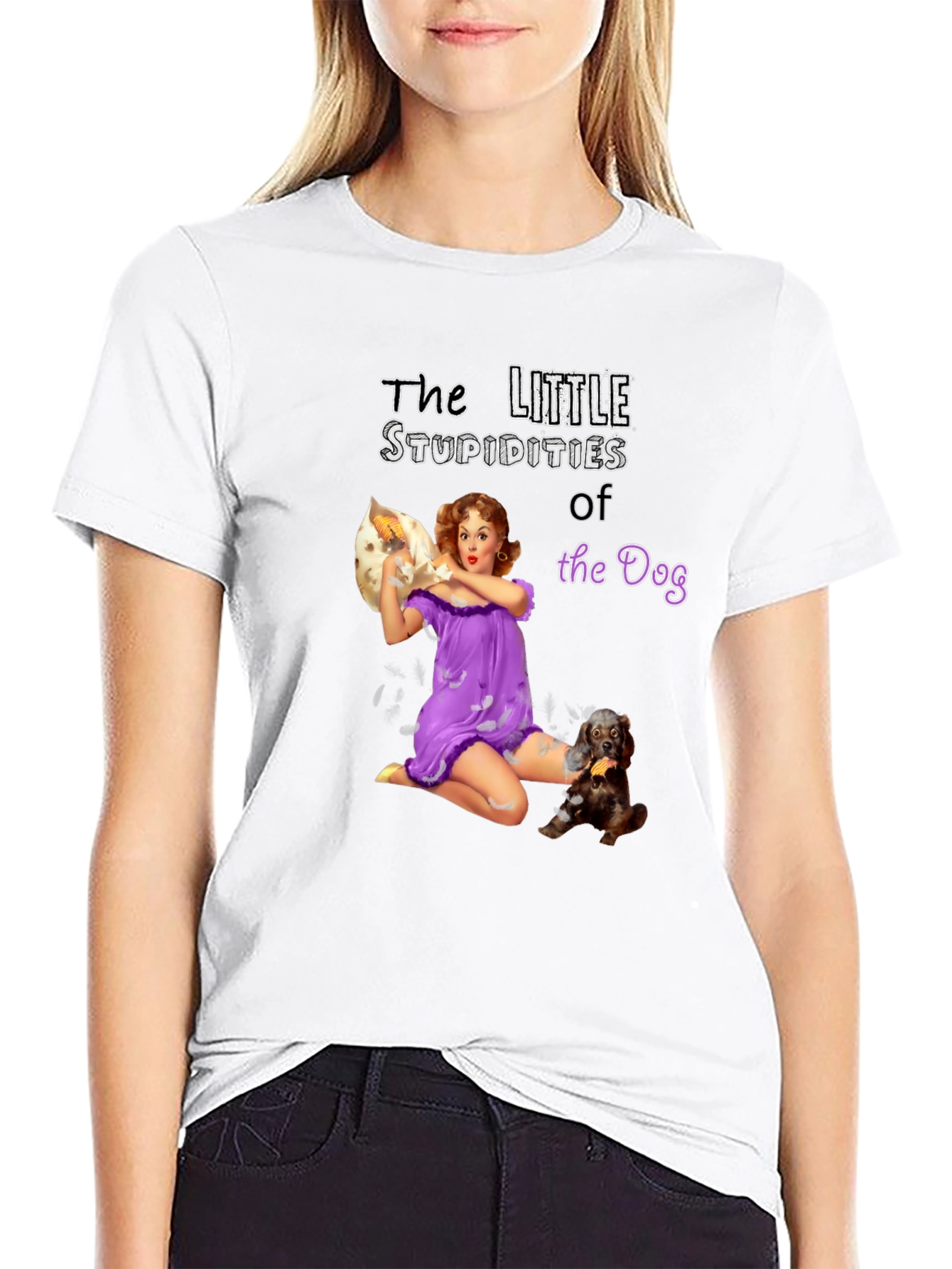 Humorous Little Stupidities of the Dog Graphic Tee