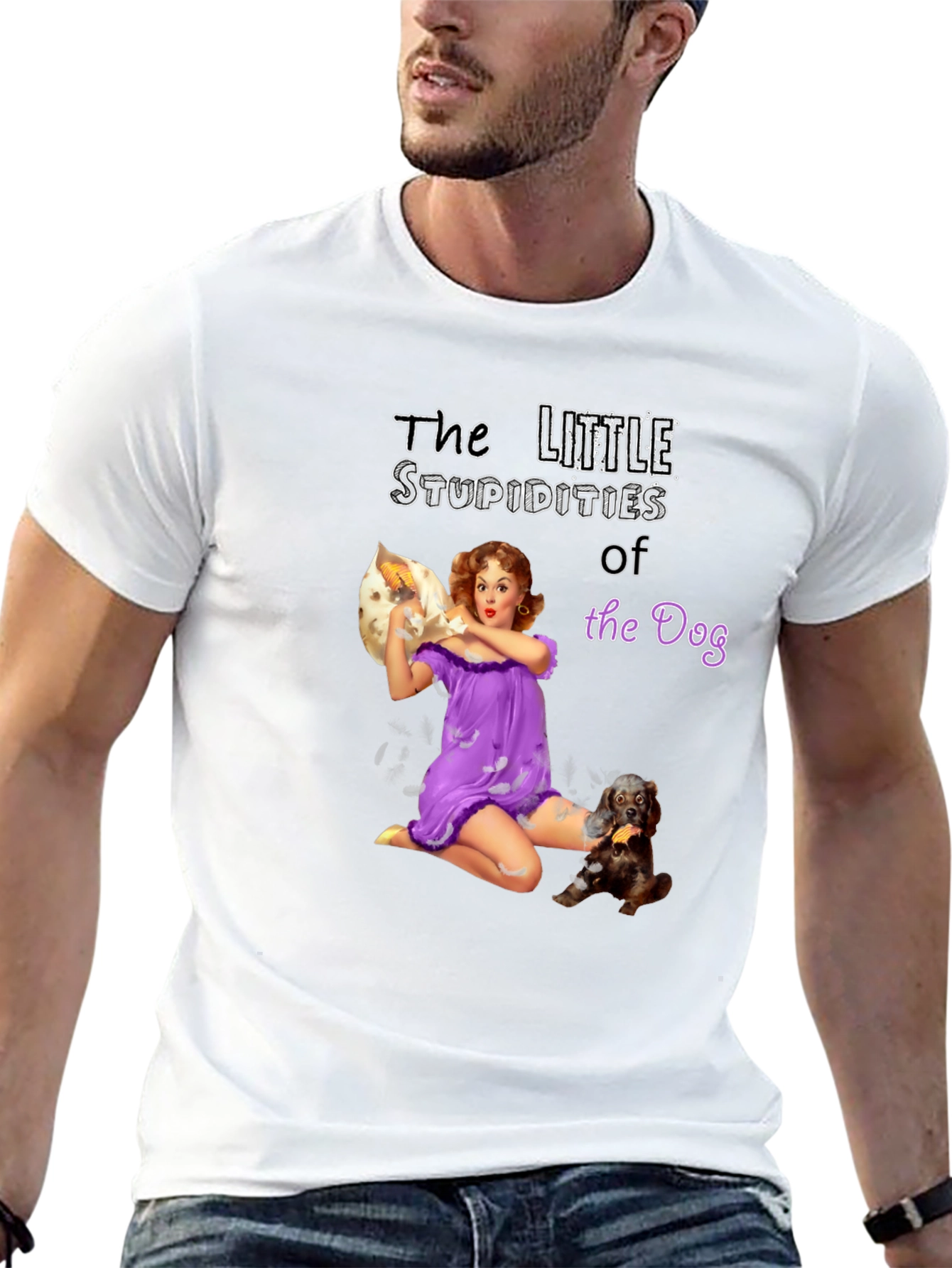 Humorous Little Stupidities of the Dog Graphic Tee