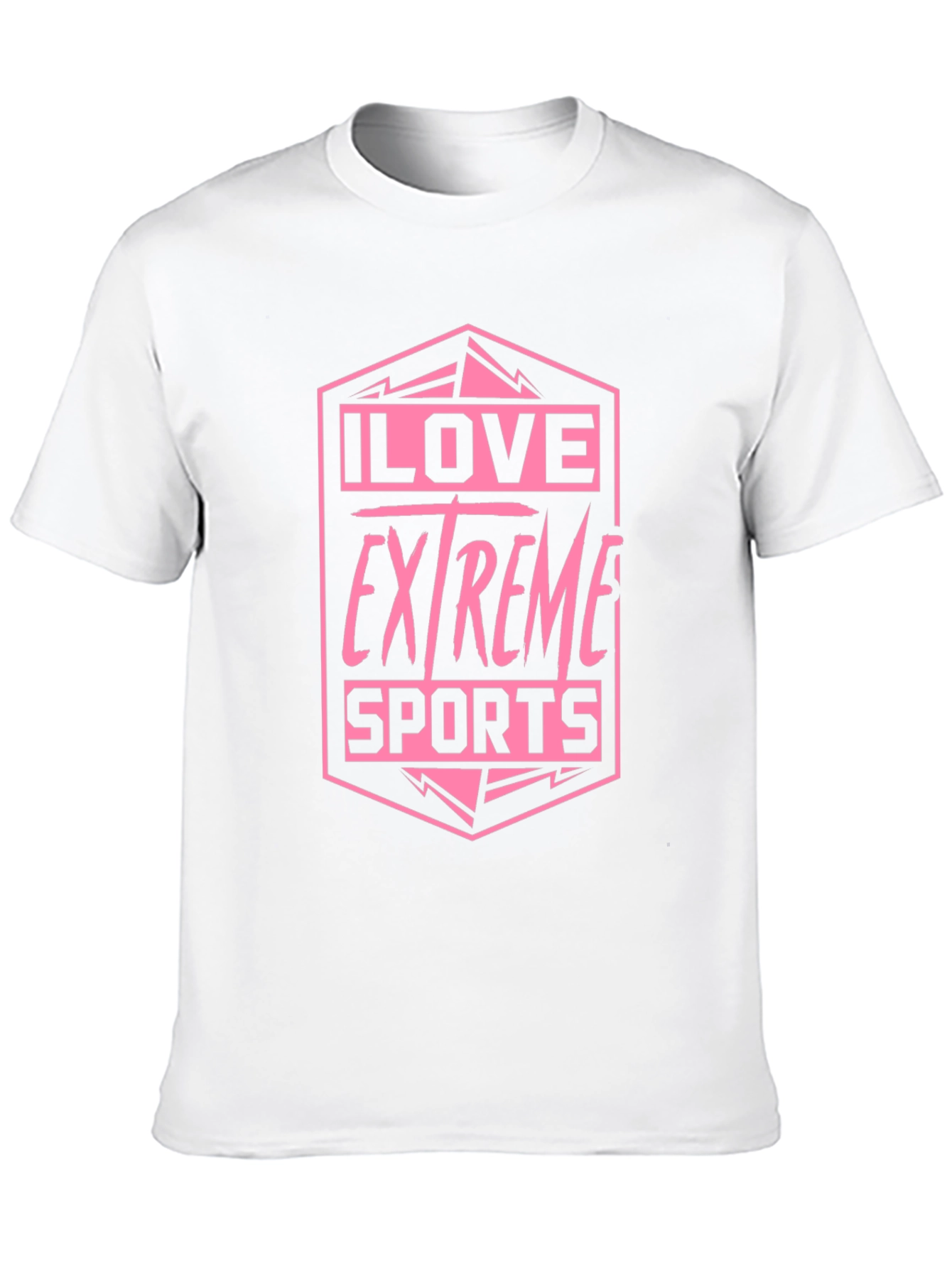 I Love Extreme Sports Graphic Tee - Black