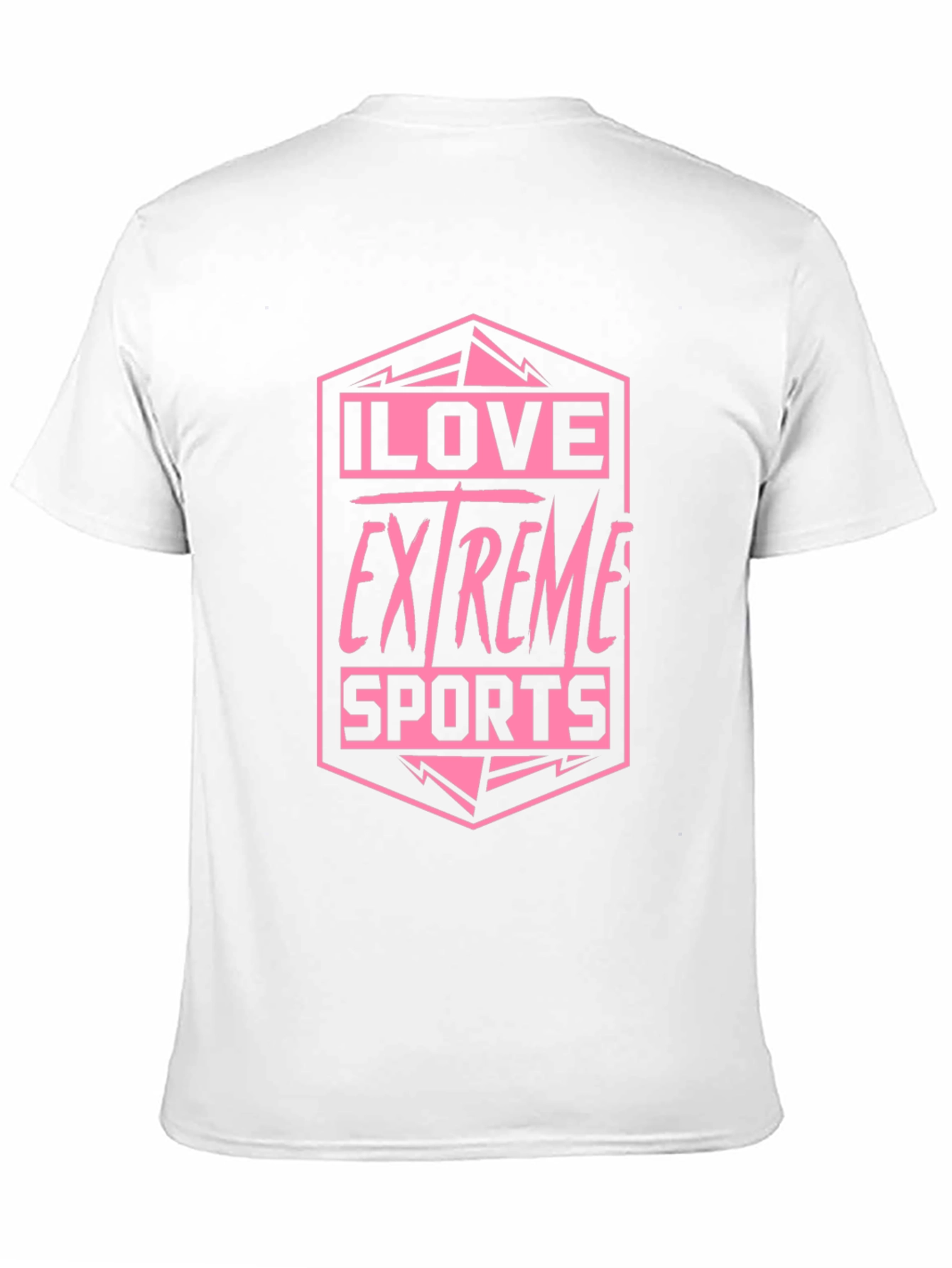 I Love Extreme Sports Graphic Tee - Black