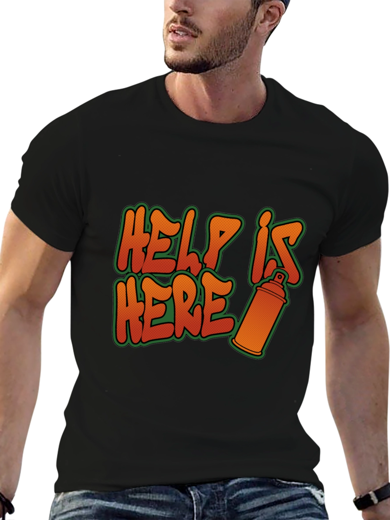 Help Is Here Graphic T-Shirt