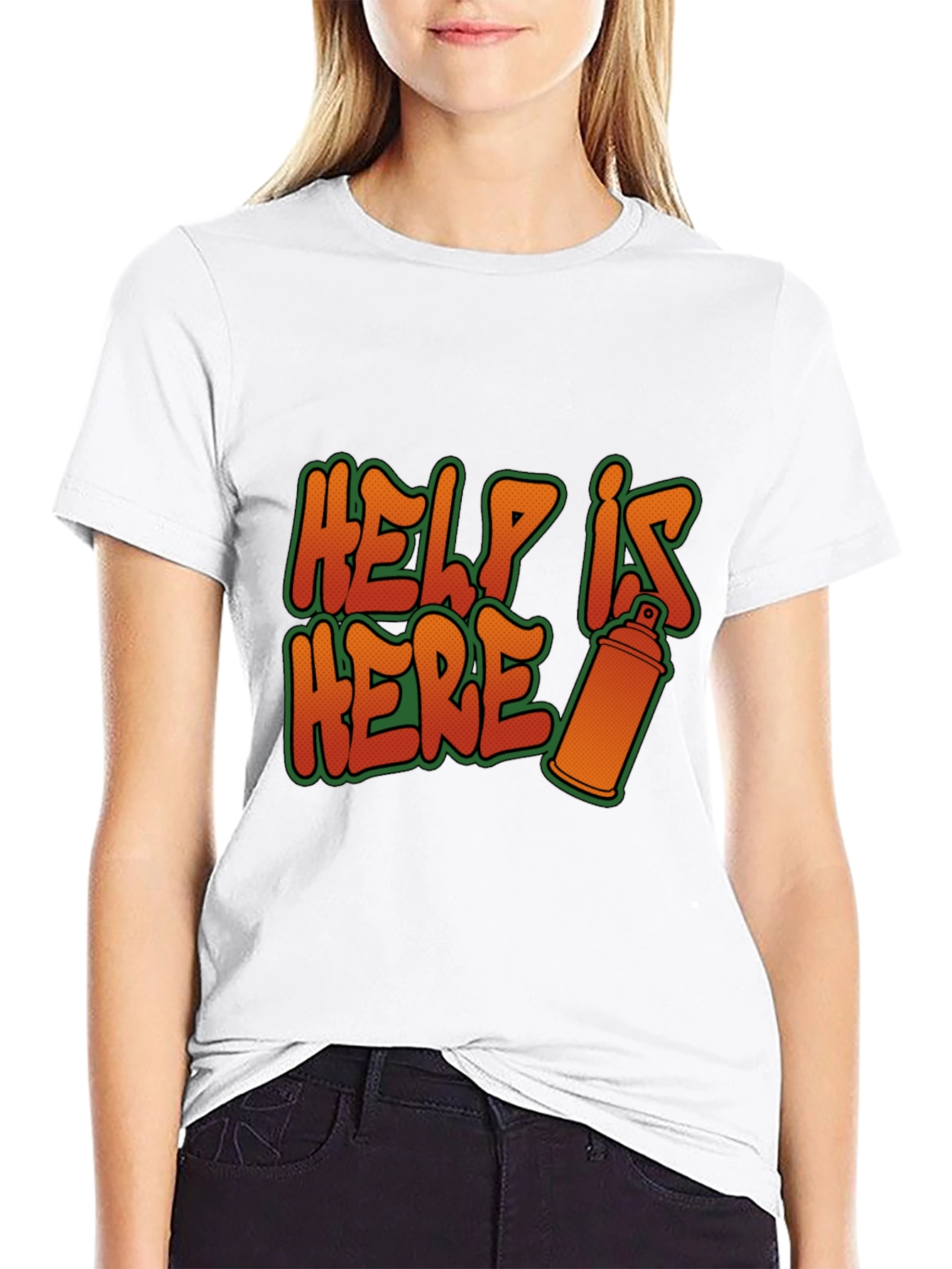 Help Is Here Graphic T-Shirt
