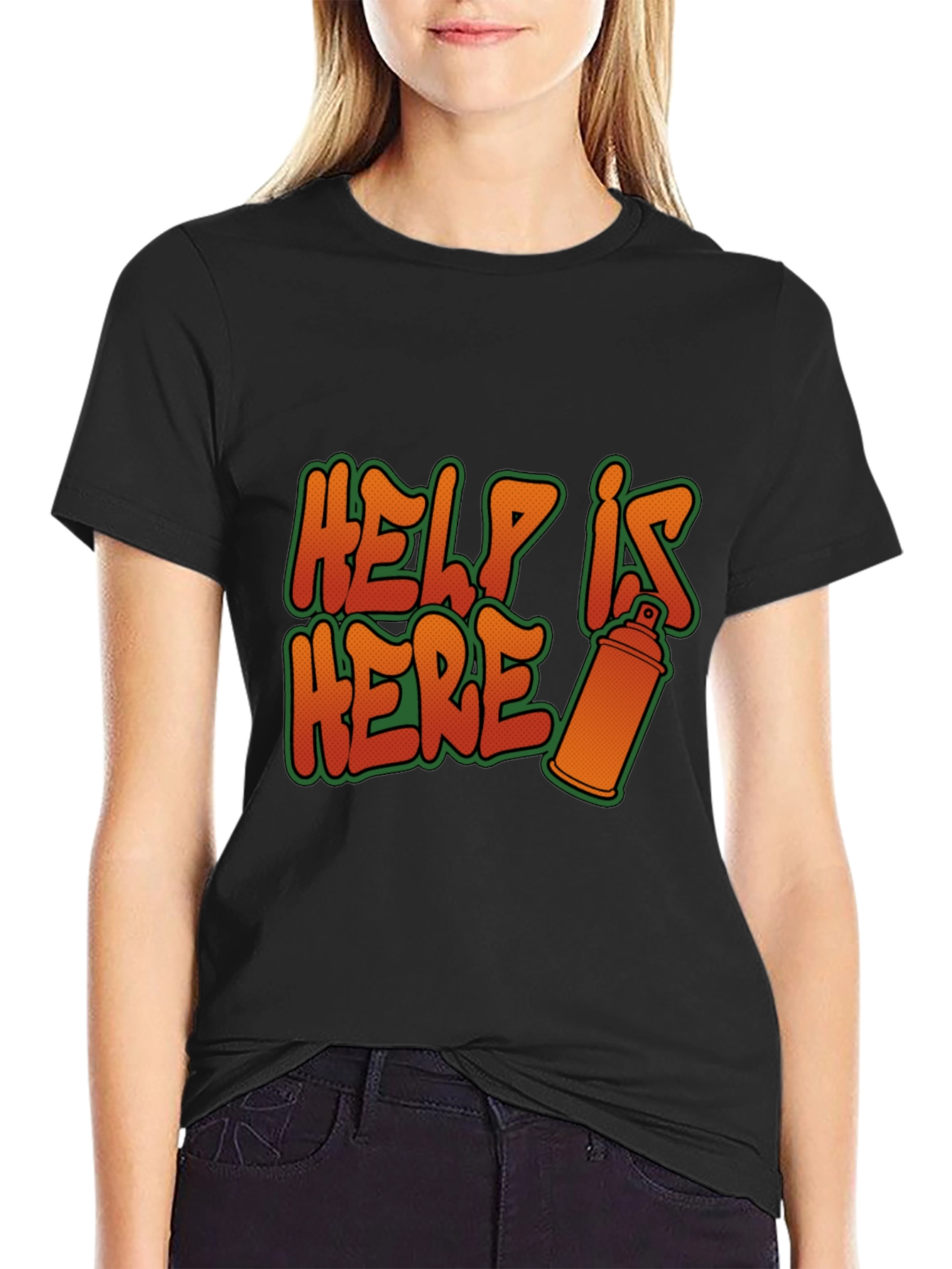 Help Is Here Graphic T-Shirt