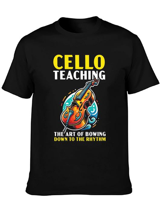 Cello Teaching T-Shirt - Music Lover Apparel