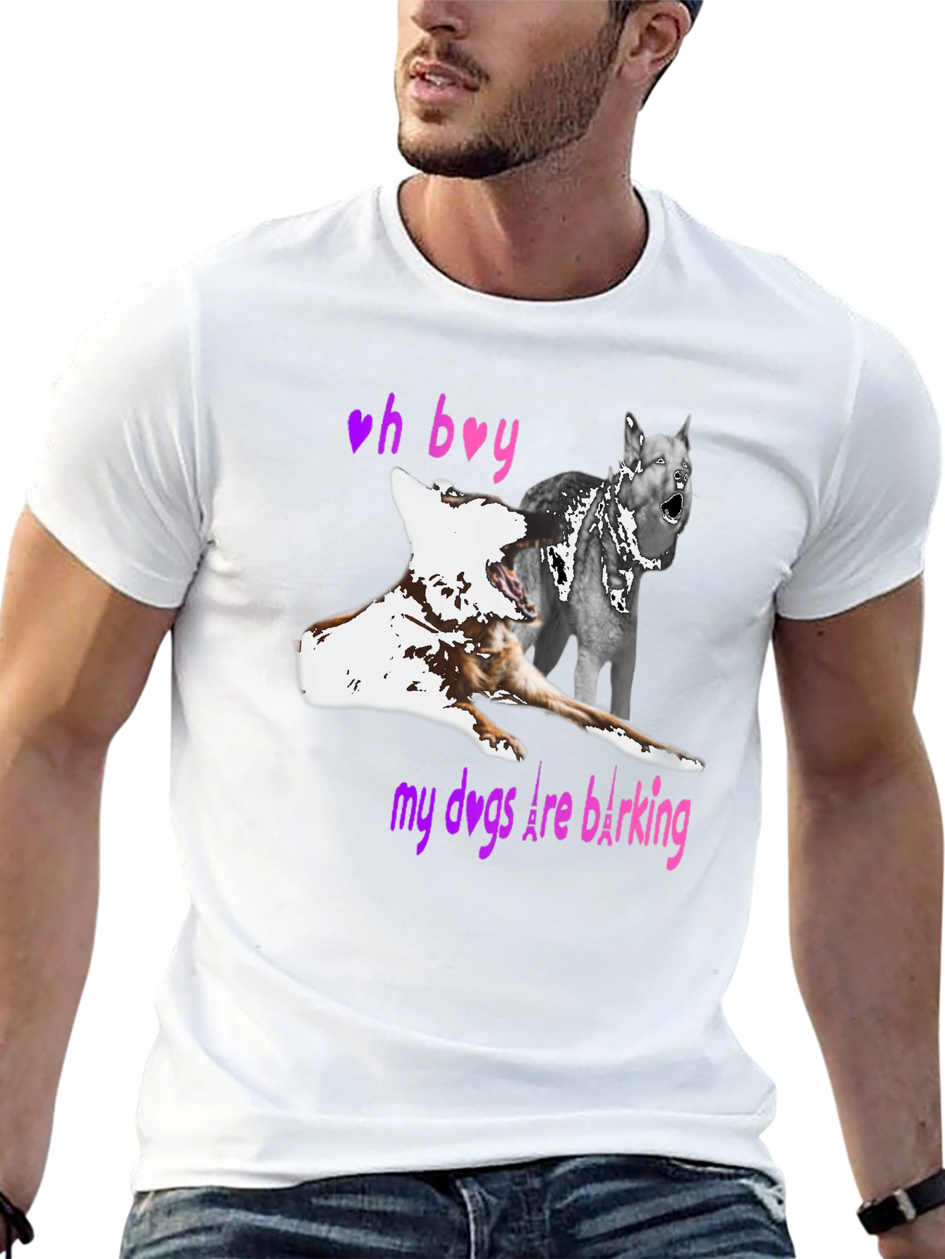 Oh Boy My Dogs Are Barking T-Shirt