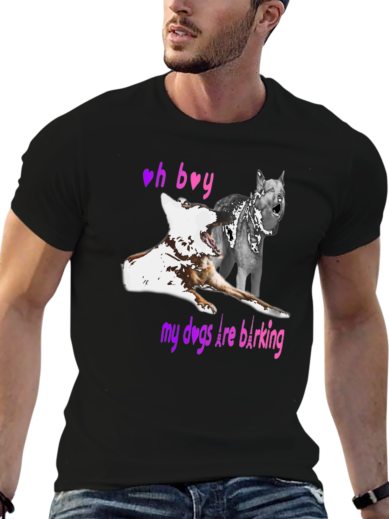 Oh Boy My Dogs Are Barking T-Shirt