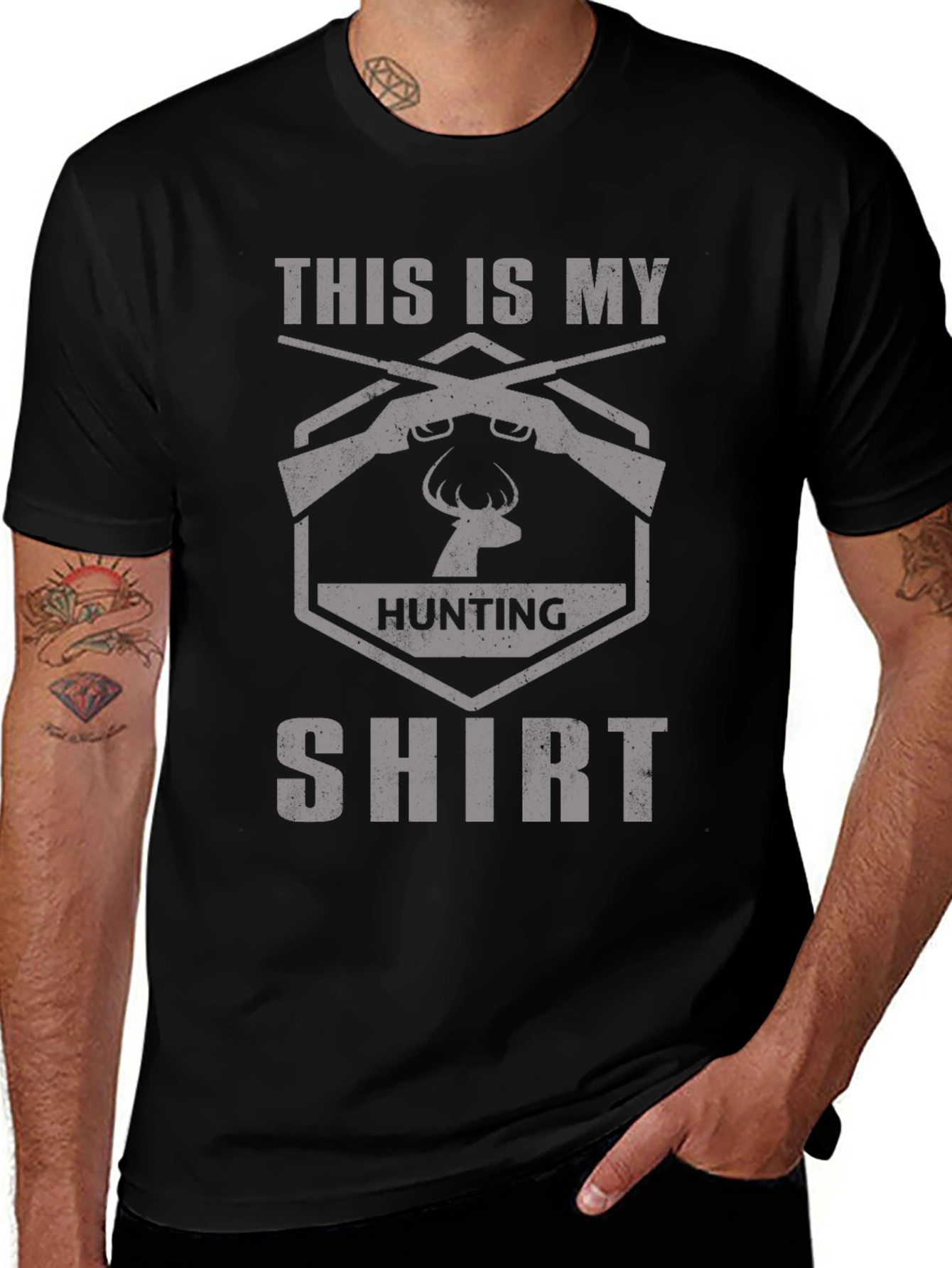This is My Hunting Shirt - Mens Graphic Tee