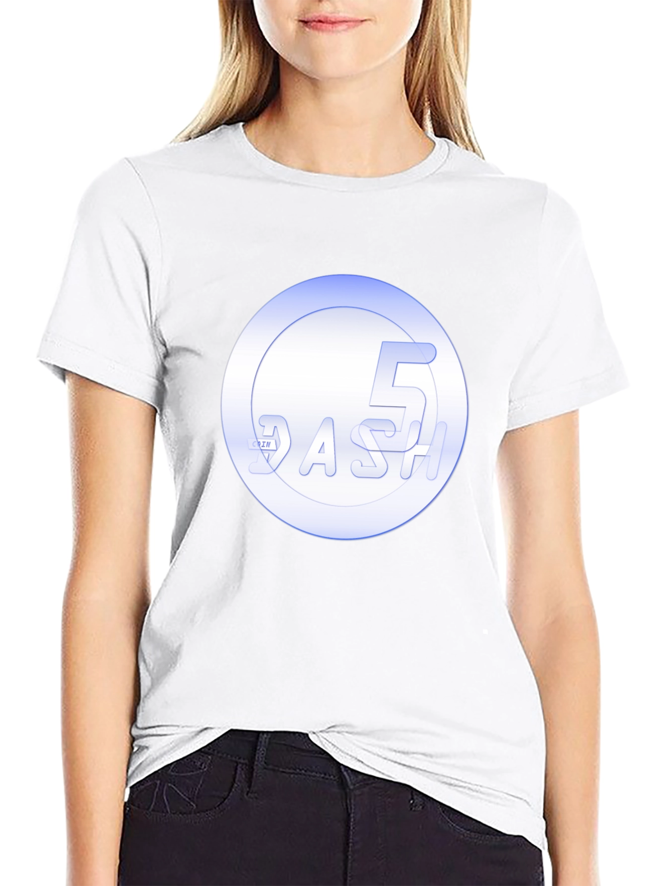 DASH Crypto Black T-Shirt