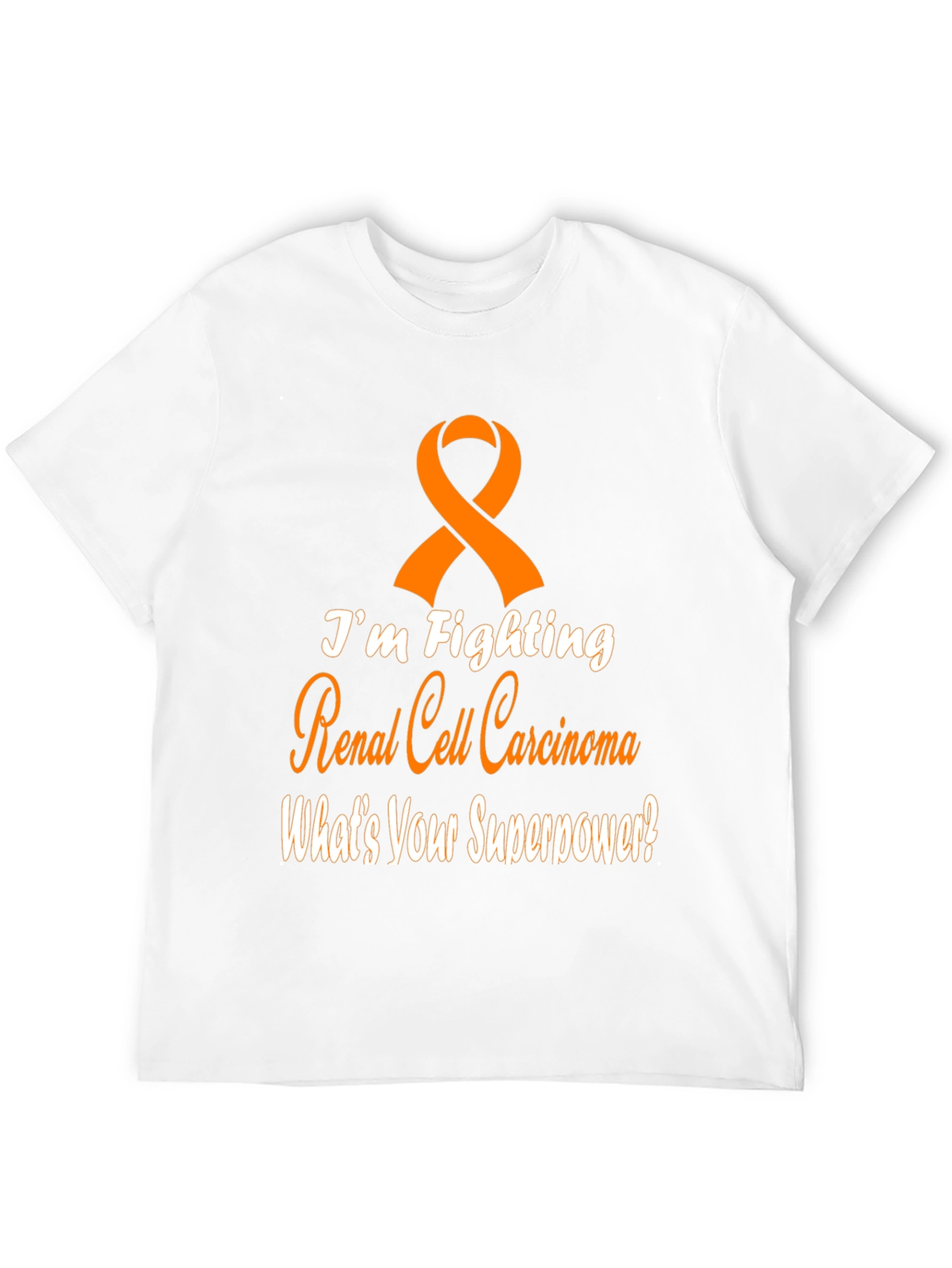 Renal Cell Carcinoma Awareness T-Shirt - Whats Your Superpower?