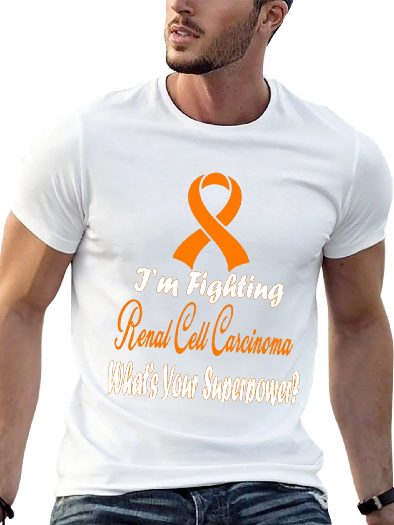 Renal Cell Carcinoma Awareness T-Shirt - Whats Your Superpower?