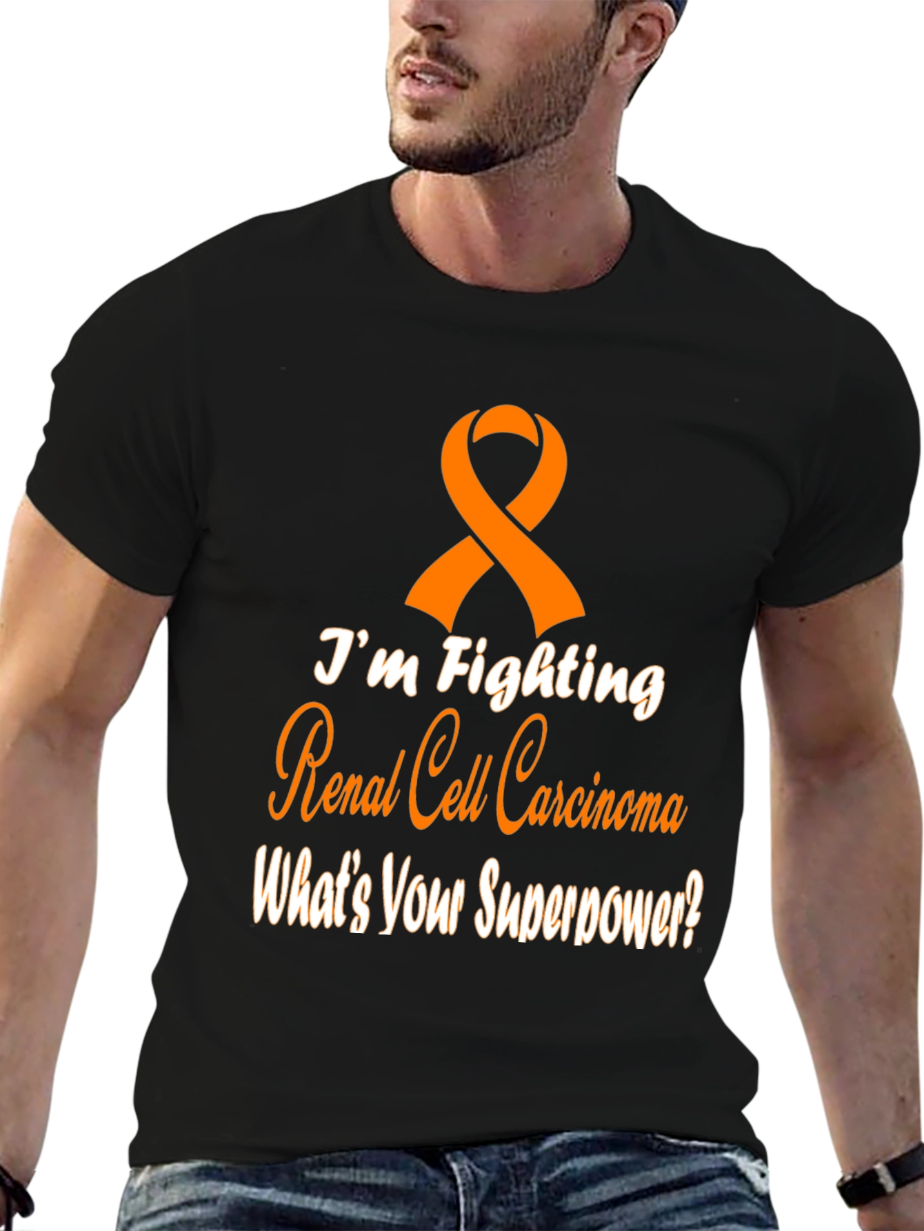 Renal Cell Carcinoma Awareness T-Shirt - Whats Your Superpower?