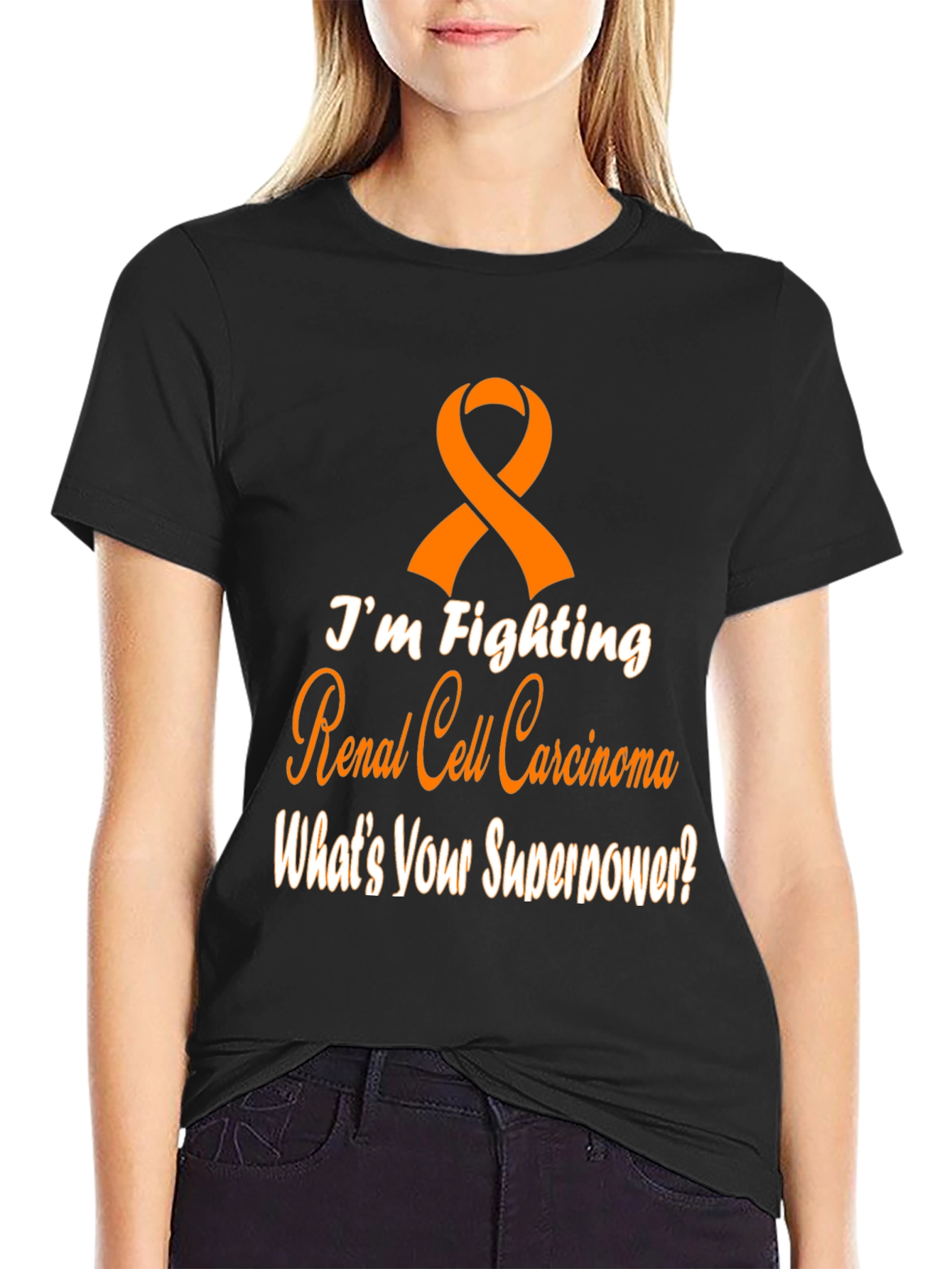 Renal Cell Carcinoma Awareness T-Shirt - Whats Your Superpower?