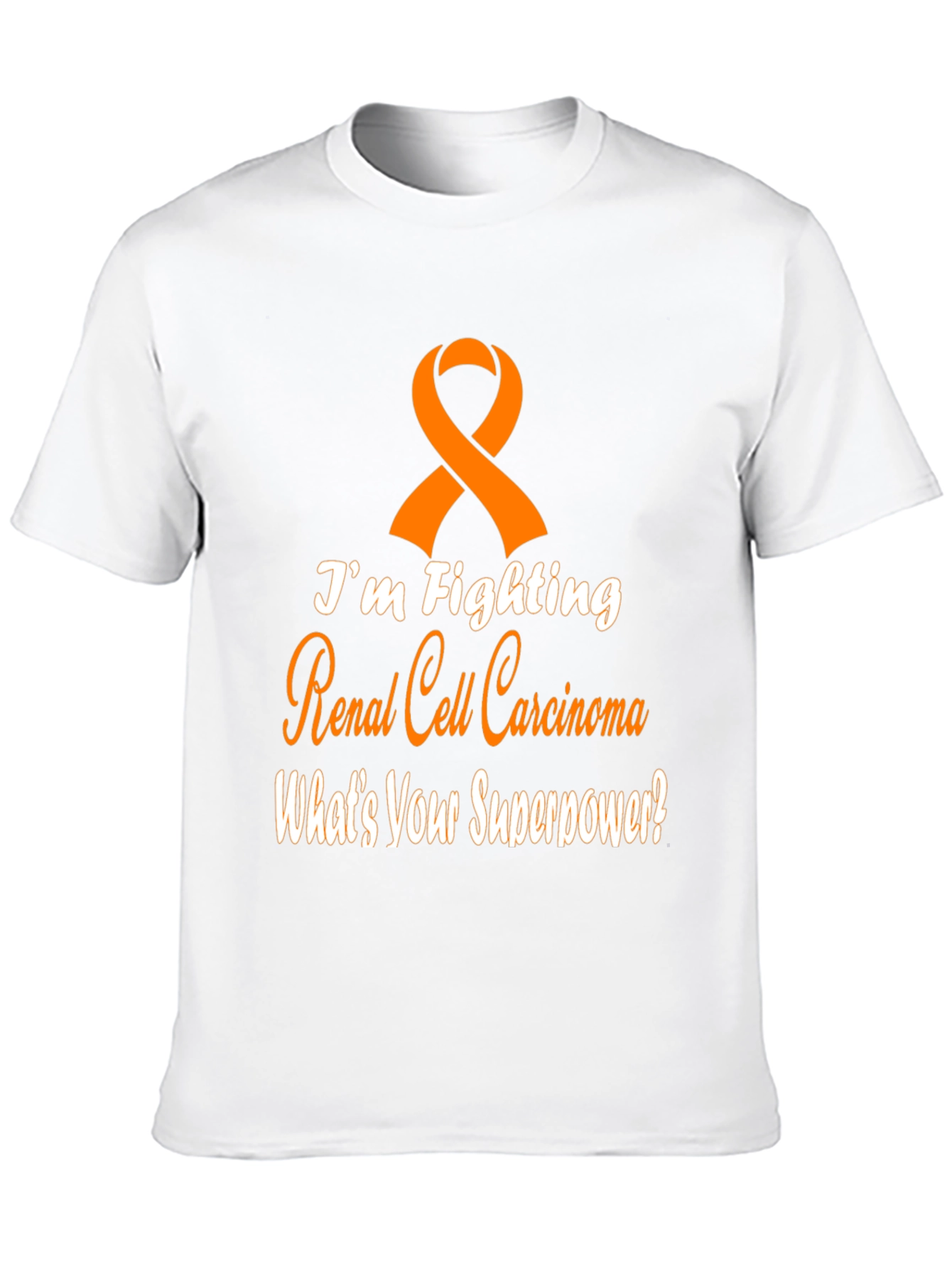 Renal Cell Carcinoma Awareness T-Shirt - Whats Your Superpower?