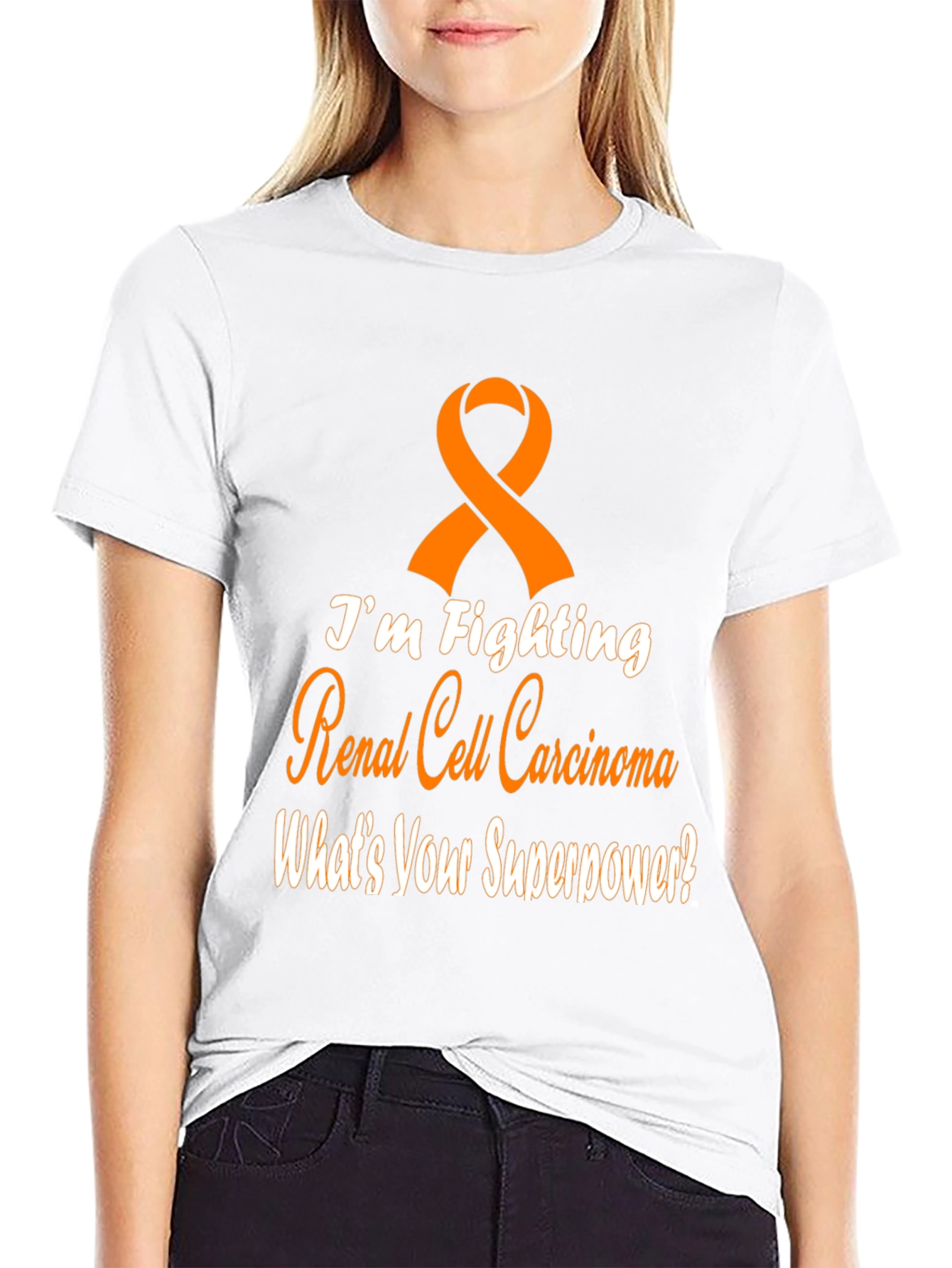 Renal Cell Carcinoma Awareness T-Shirt - Whats Your Superpower?