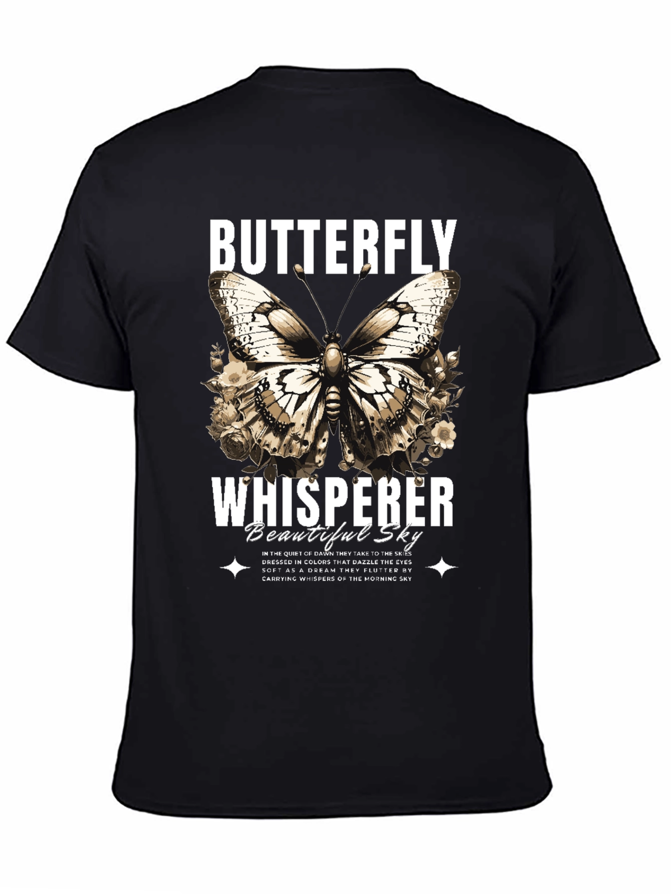 Butterfly Whisperer Graphic T-Shirt