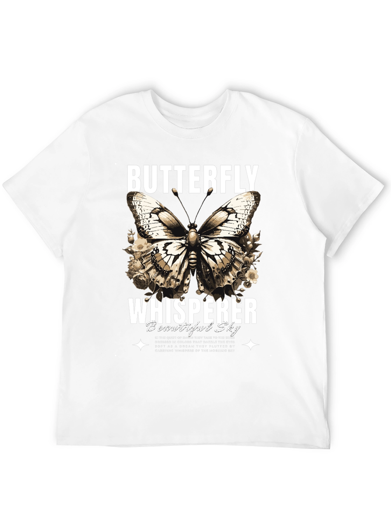 Butterfly Whisperer Graphic T-Shirt
