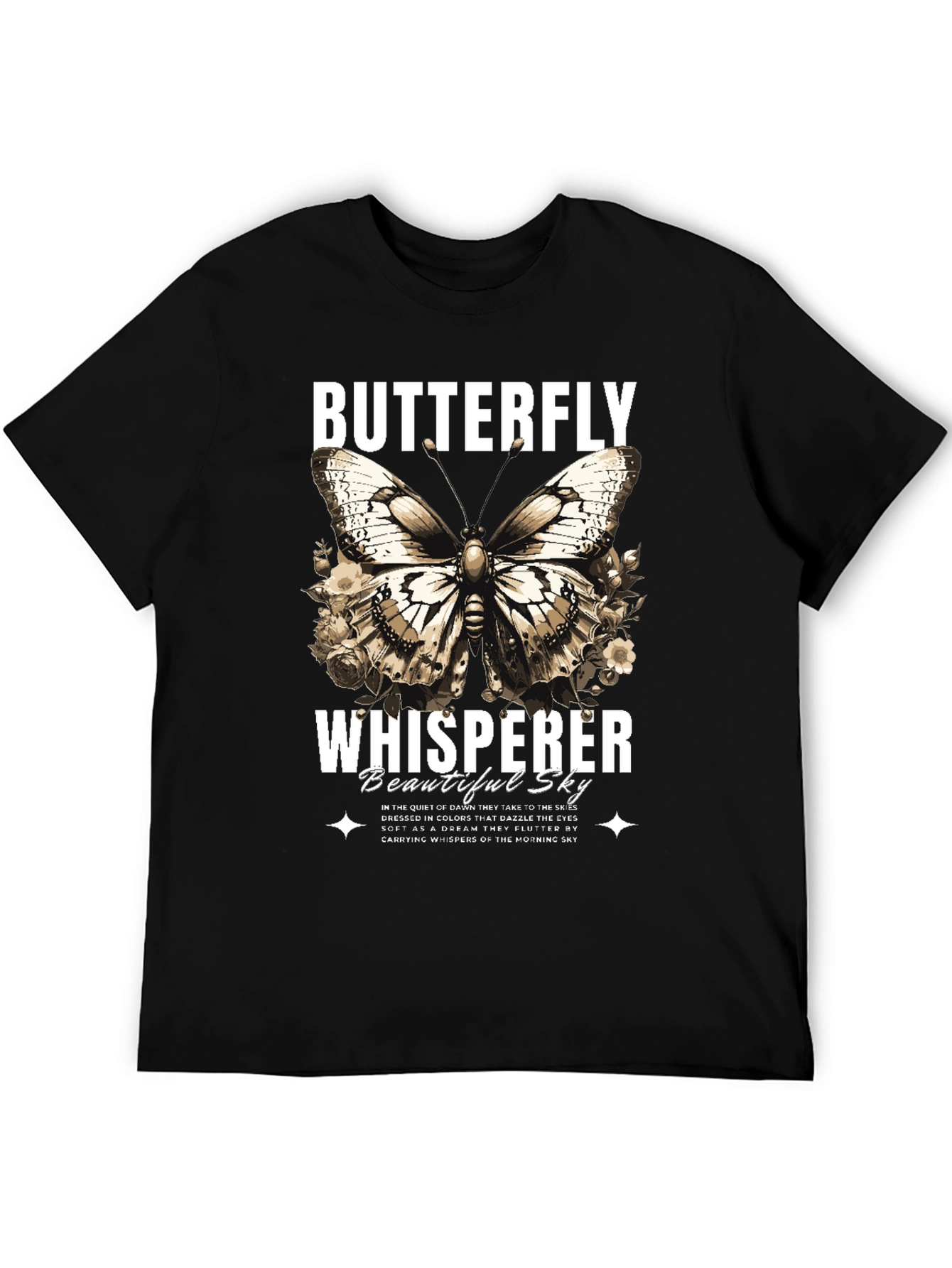 Butterfly Whisperer Graphic T-Shirt