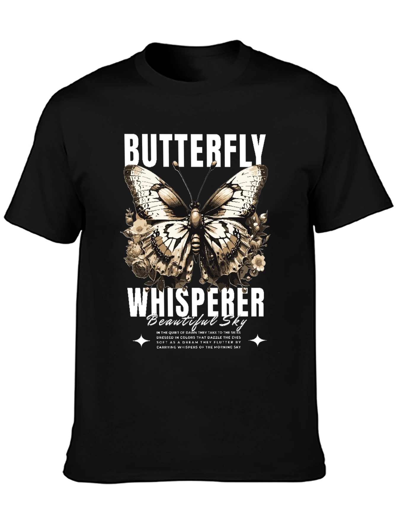 Butterfly Whisperer Graphic T-Shirt