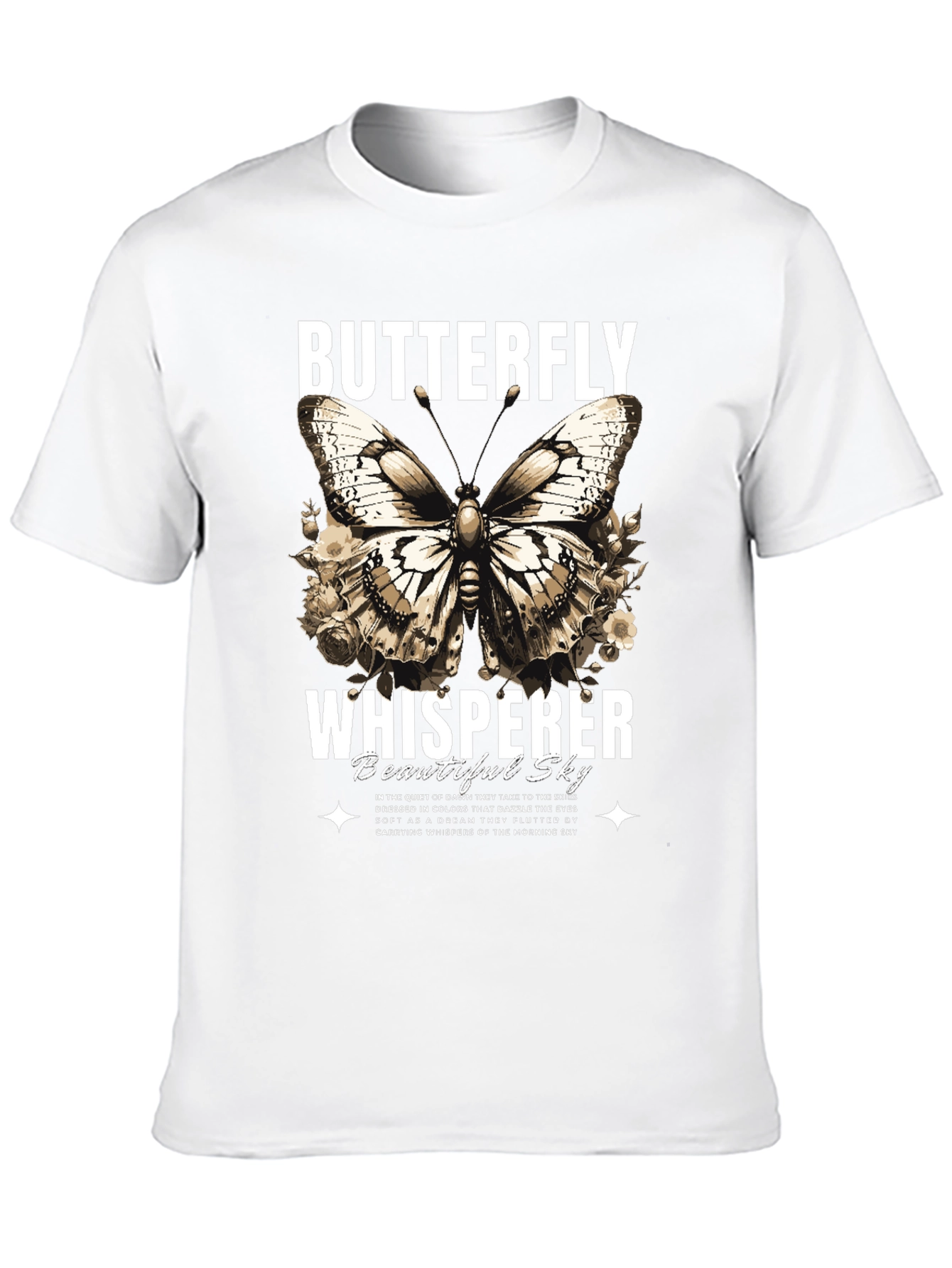 Butterfly Whisperer Graphic T-Shirt