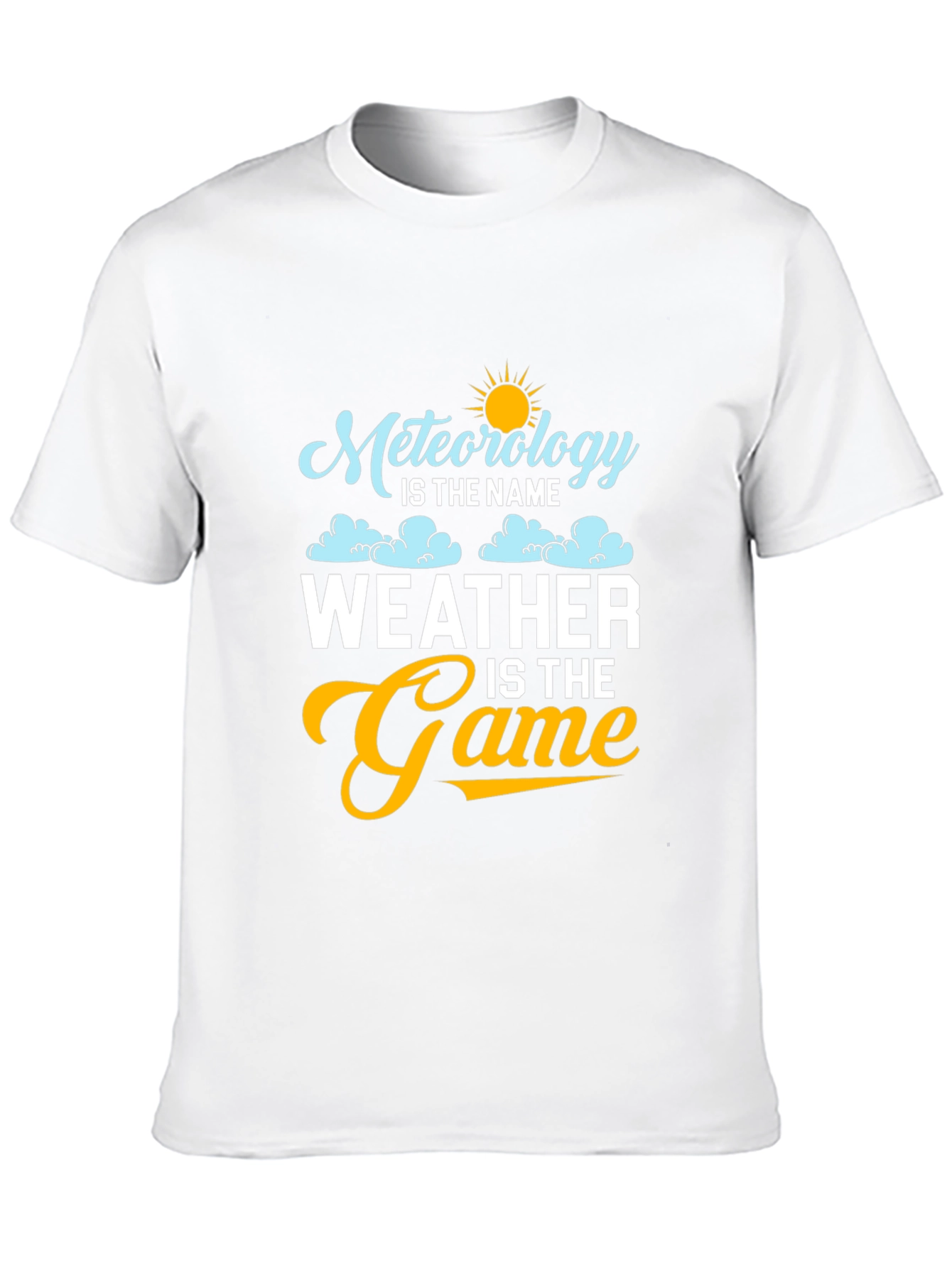 Meteorology Weather Game Graphic Tee