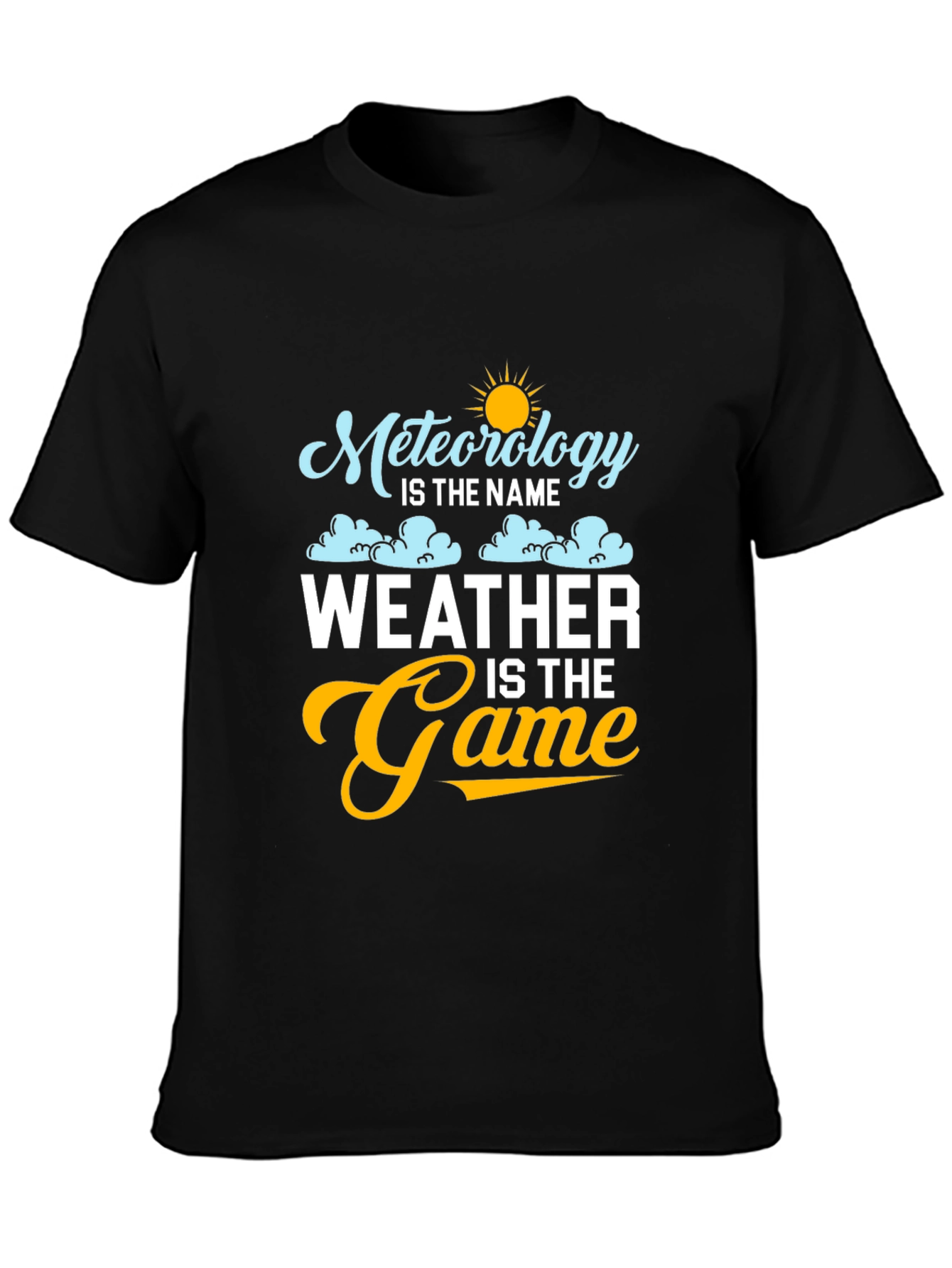 Meteorology Weather Game Graphic Tee