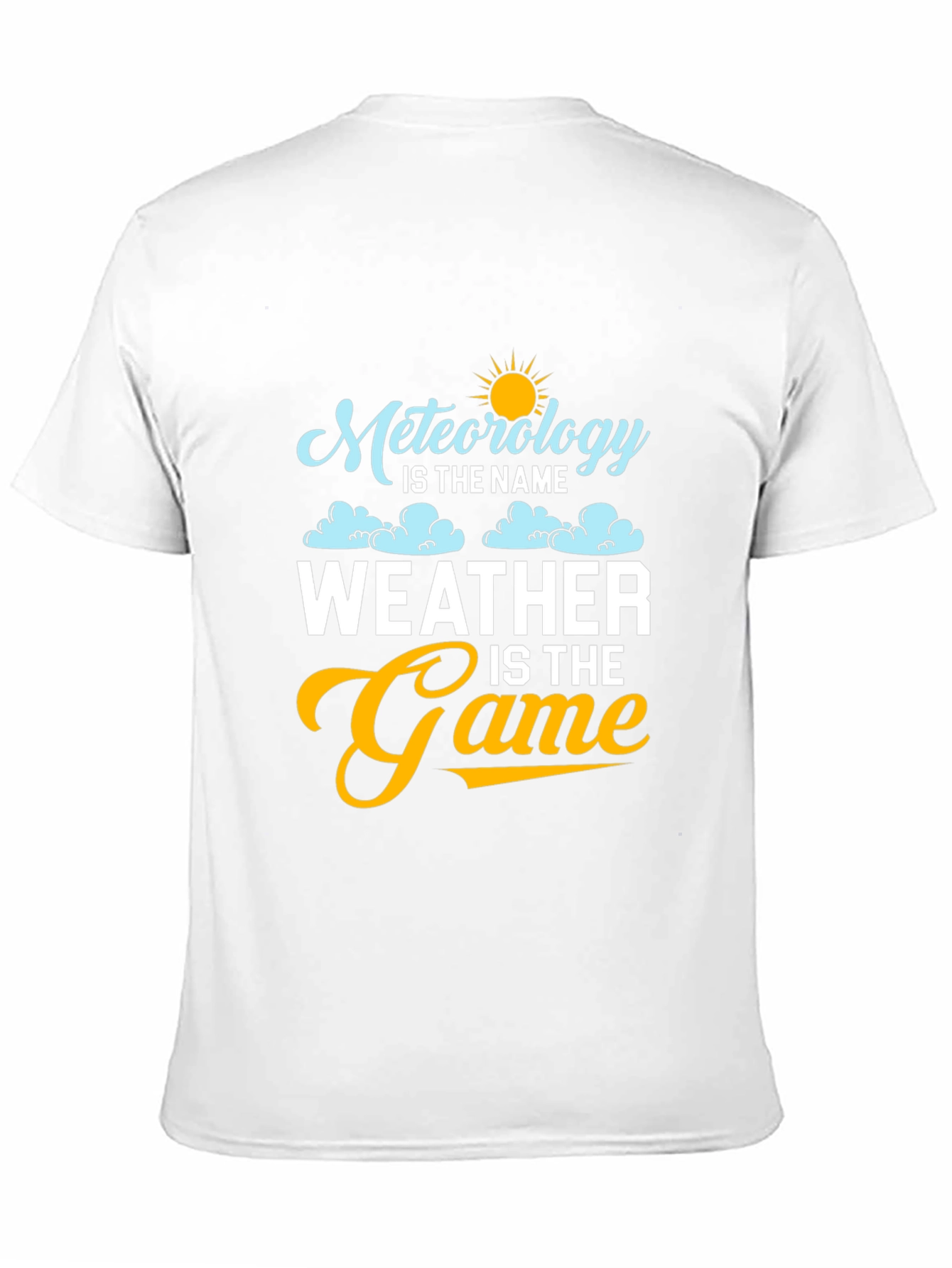 Meteorology Weather Game Graphic Tee
