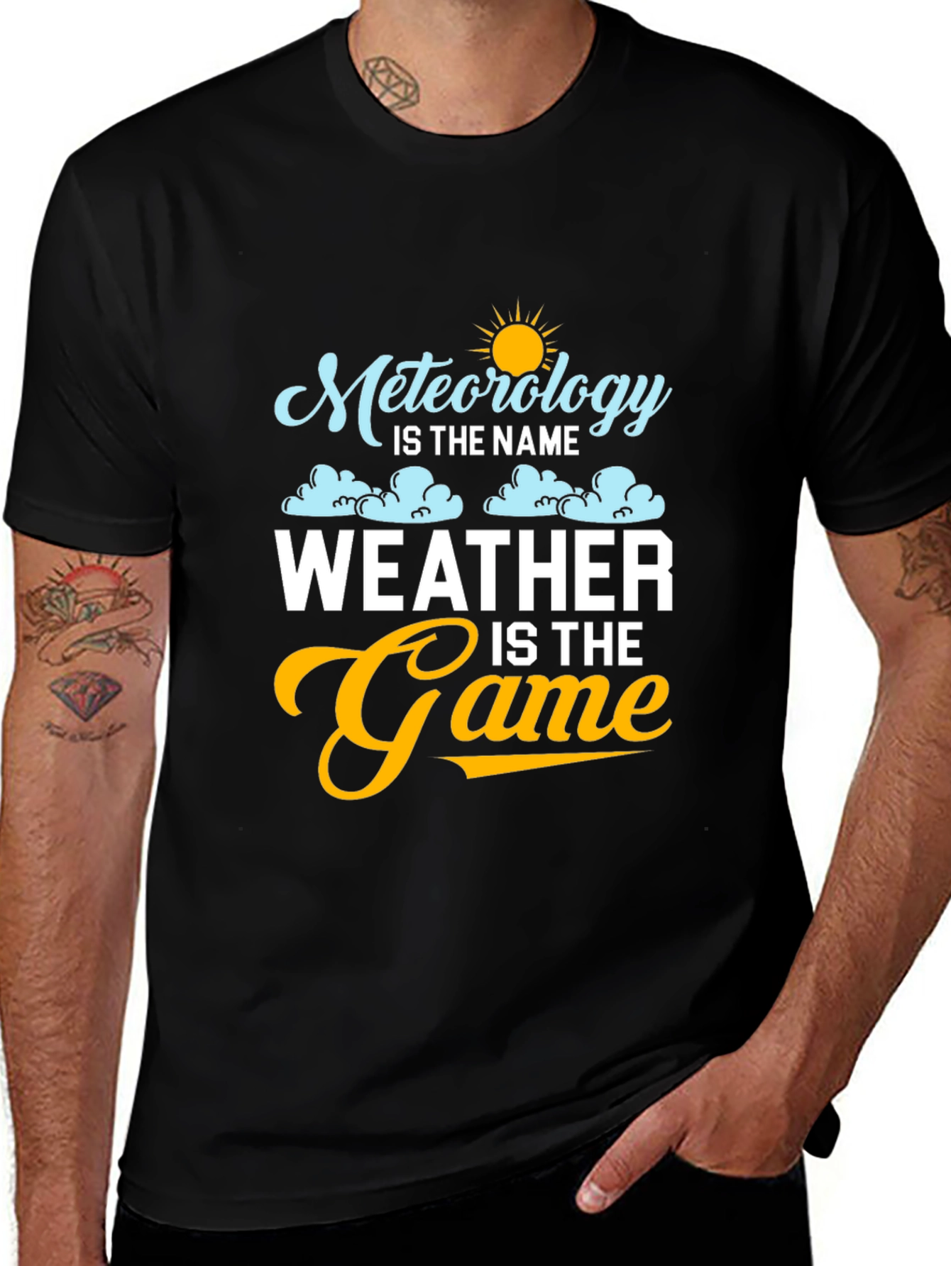 Meteorology Weather Game Graphic Tee