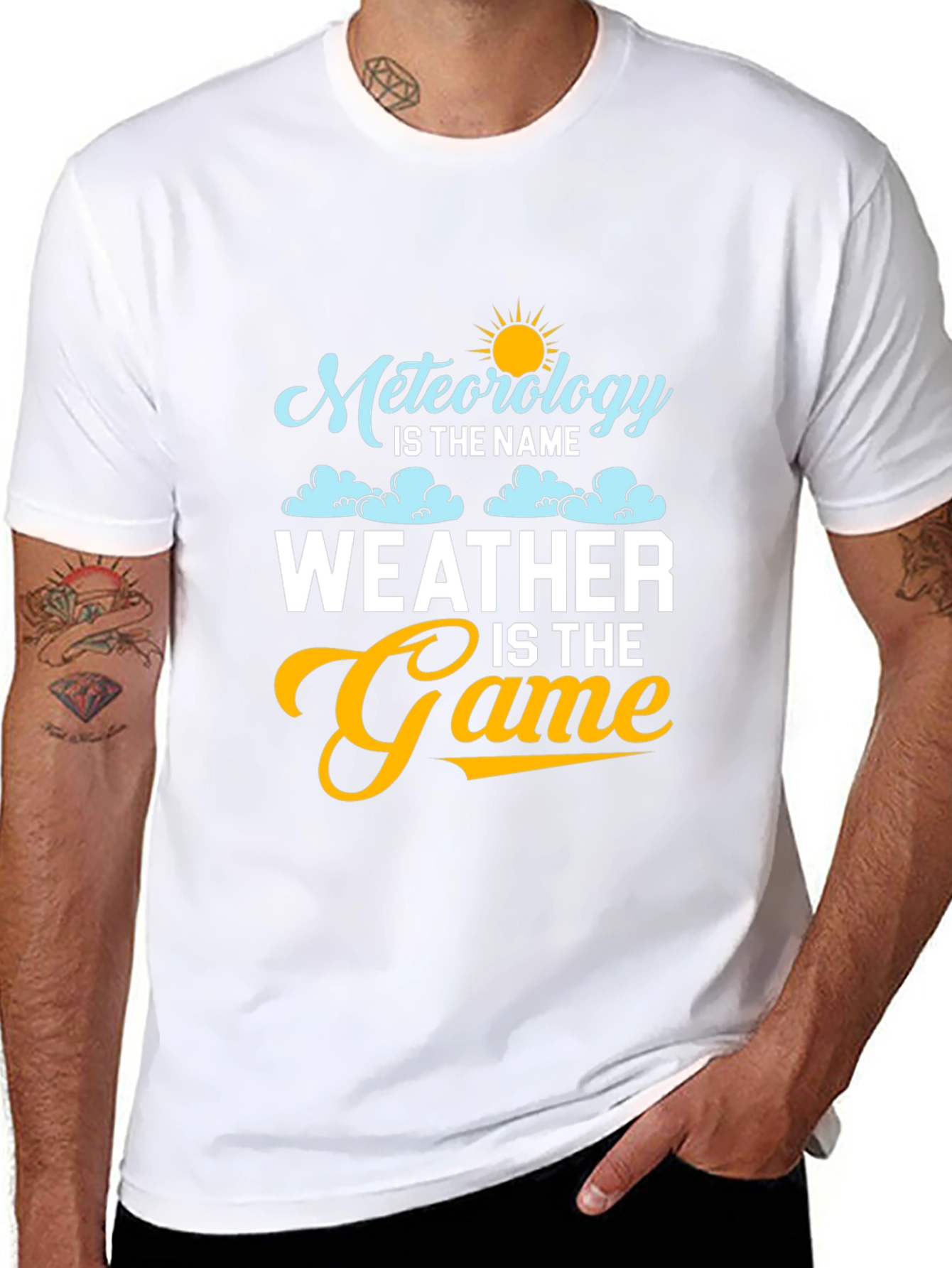 Meteorology Weather Game Graphic Tee