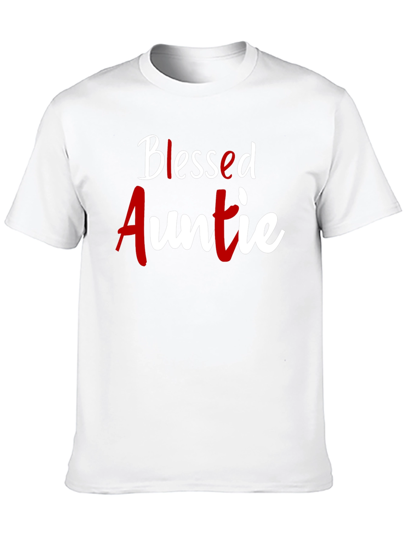Blessed Auntie T-Shirt - Cute Family Gift